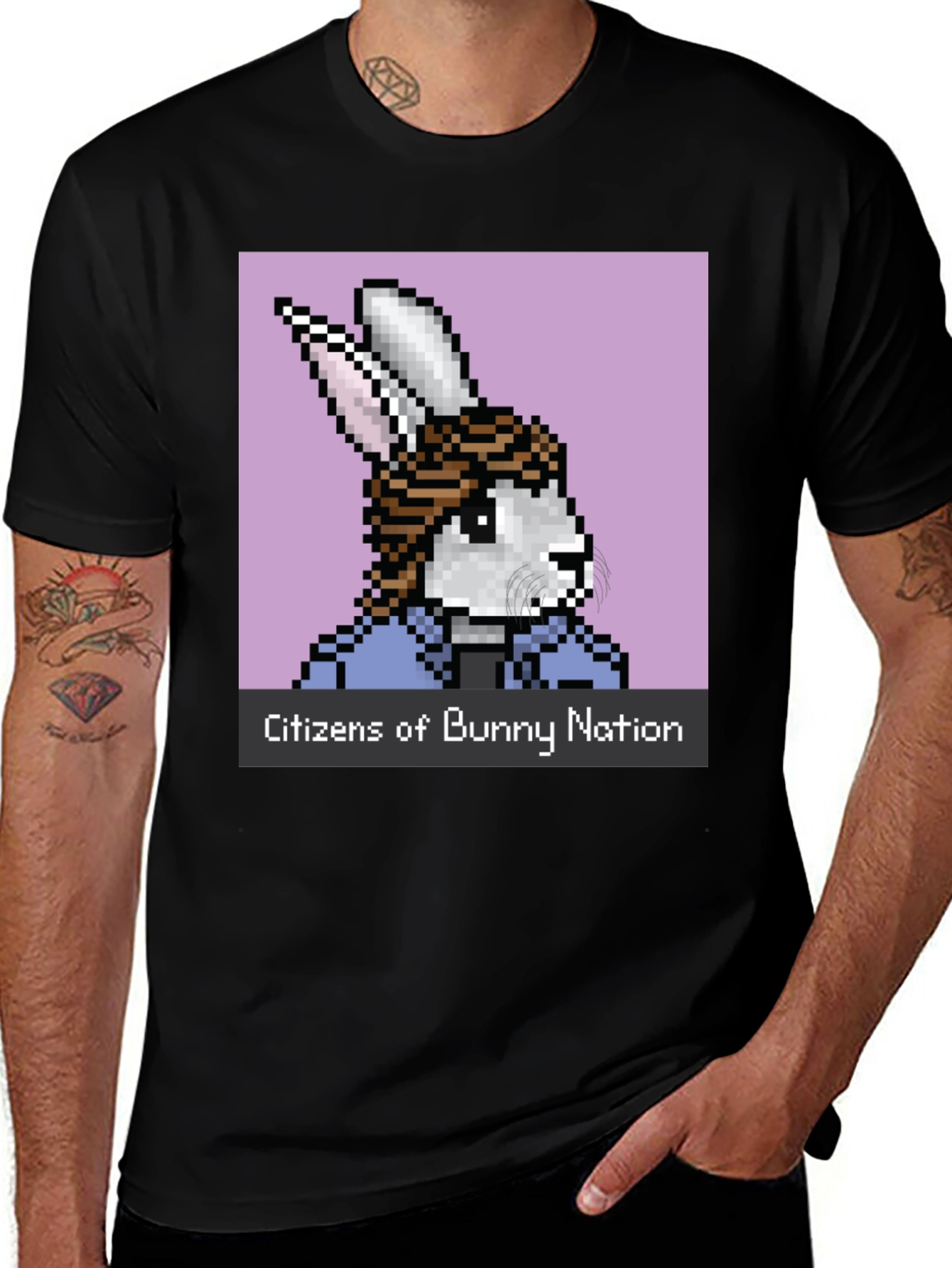 Variant 25 of Citizens of Bunny Nation Graphic Tee