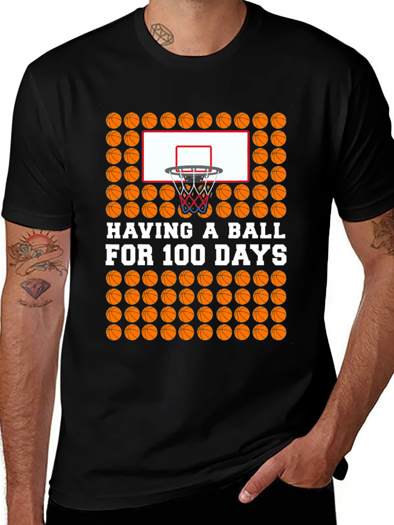 Variant 10 of Having a Ball for 100 Days T-Shirt