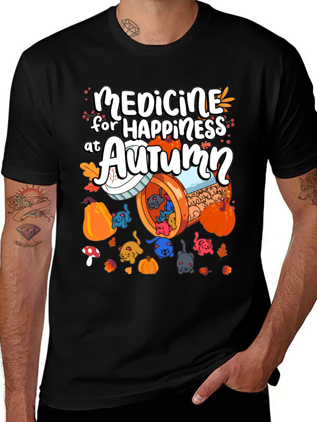 Variant 12 of Medicine for Happiness at Autumn T-Shirt