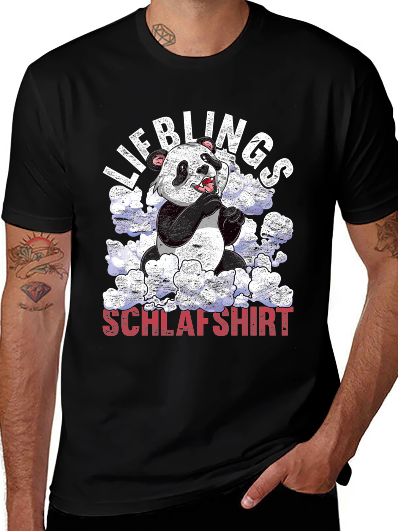 Variant 11 of Lieblings Schlafshirt Panda Tee