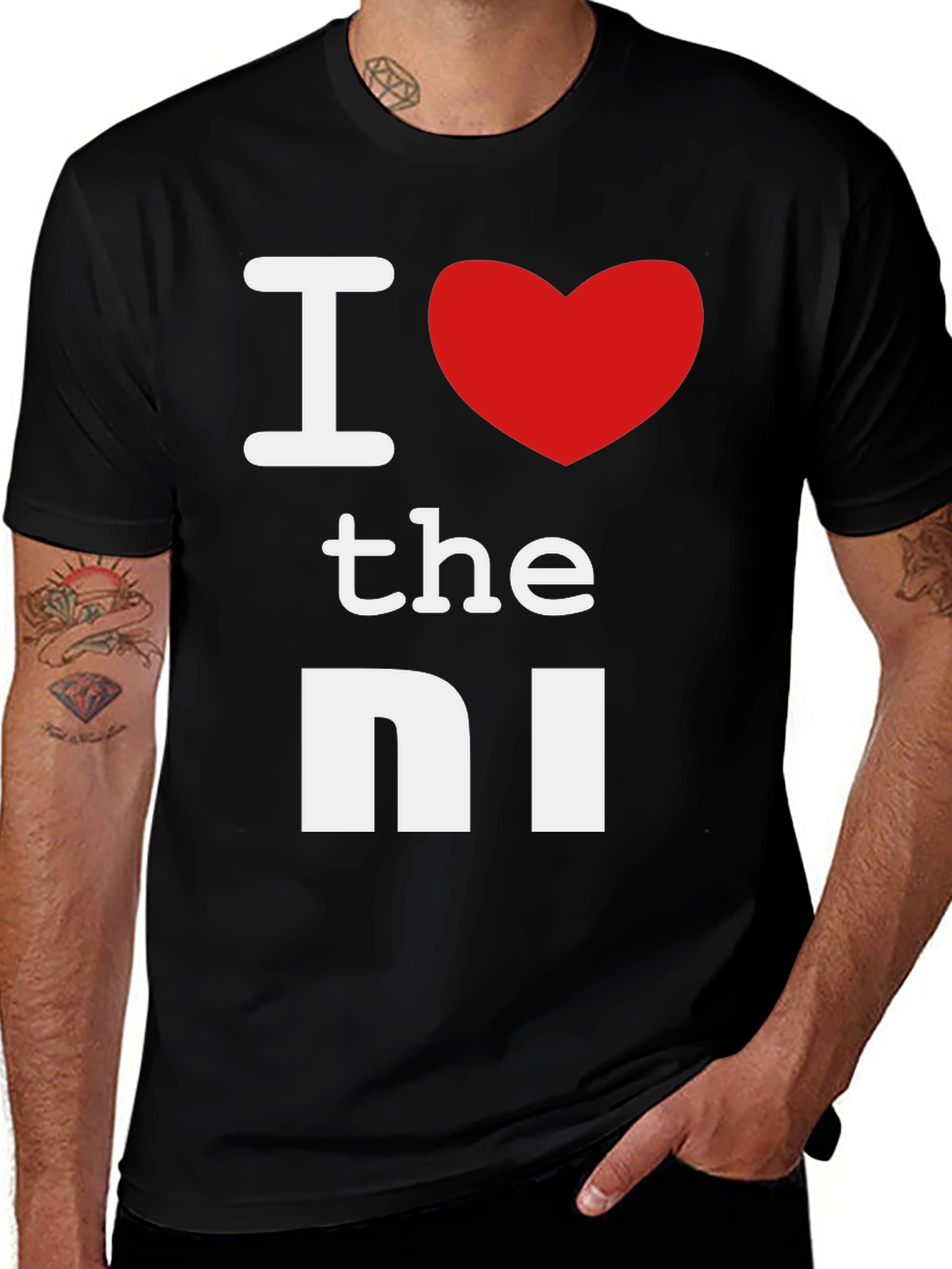 I Heart NI T-Shirt - Northern Ireland Pride Tee