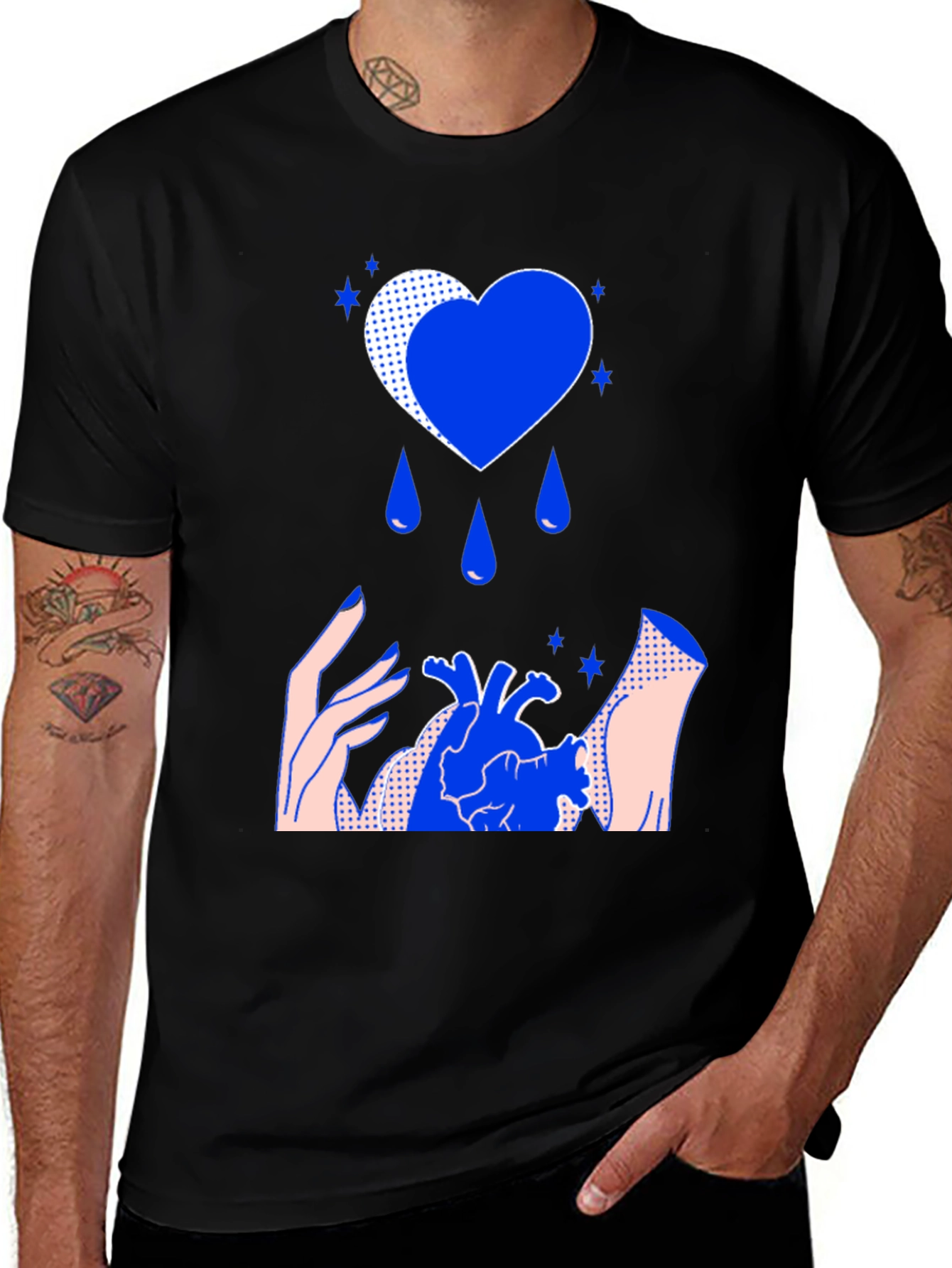 Variant 9 of Heartbreak Graphic T-Shirt - Trendy & Unique Design
