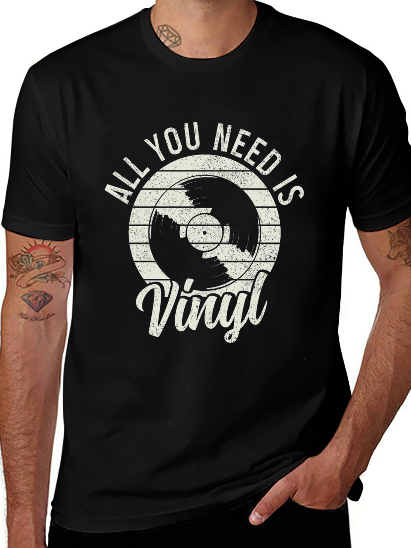 Variant 29 of All You Need Is Vinyl Graphic Tee