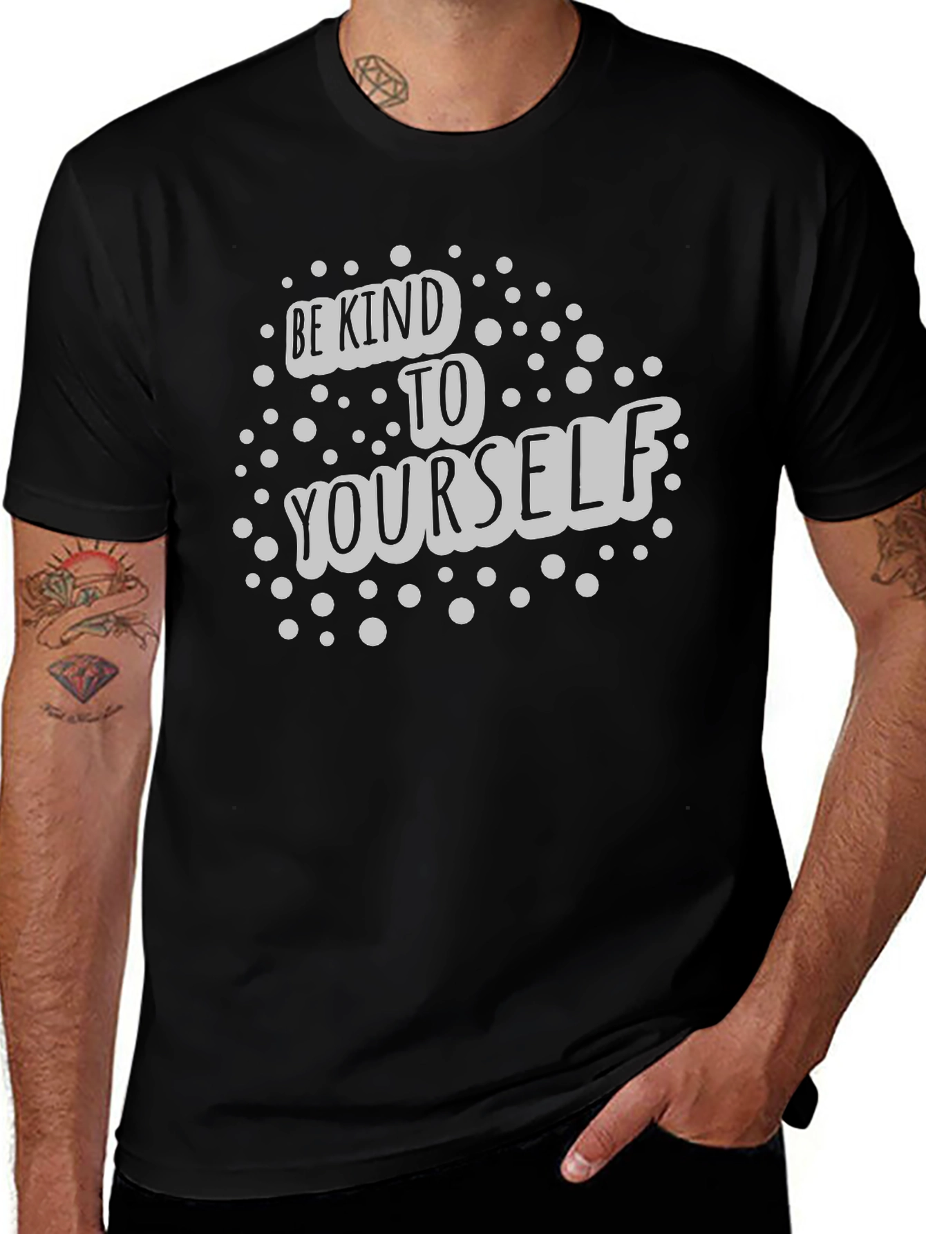 Variant 15 of Be Kind To Yourself Graphic Tee - Stylish & Comfy