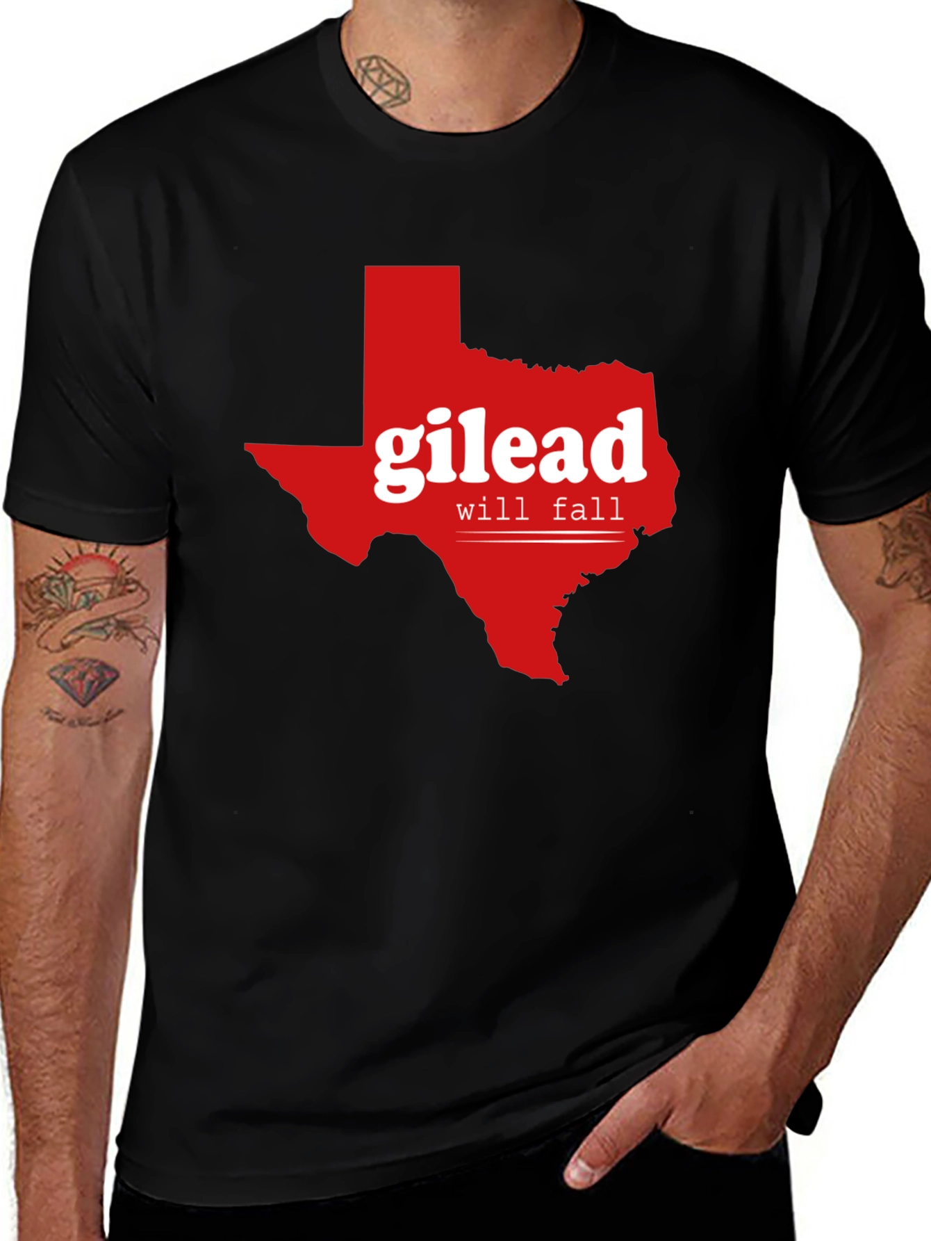 Variant 23 of Gilead Will Fall Texas Graphic T-Shirt