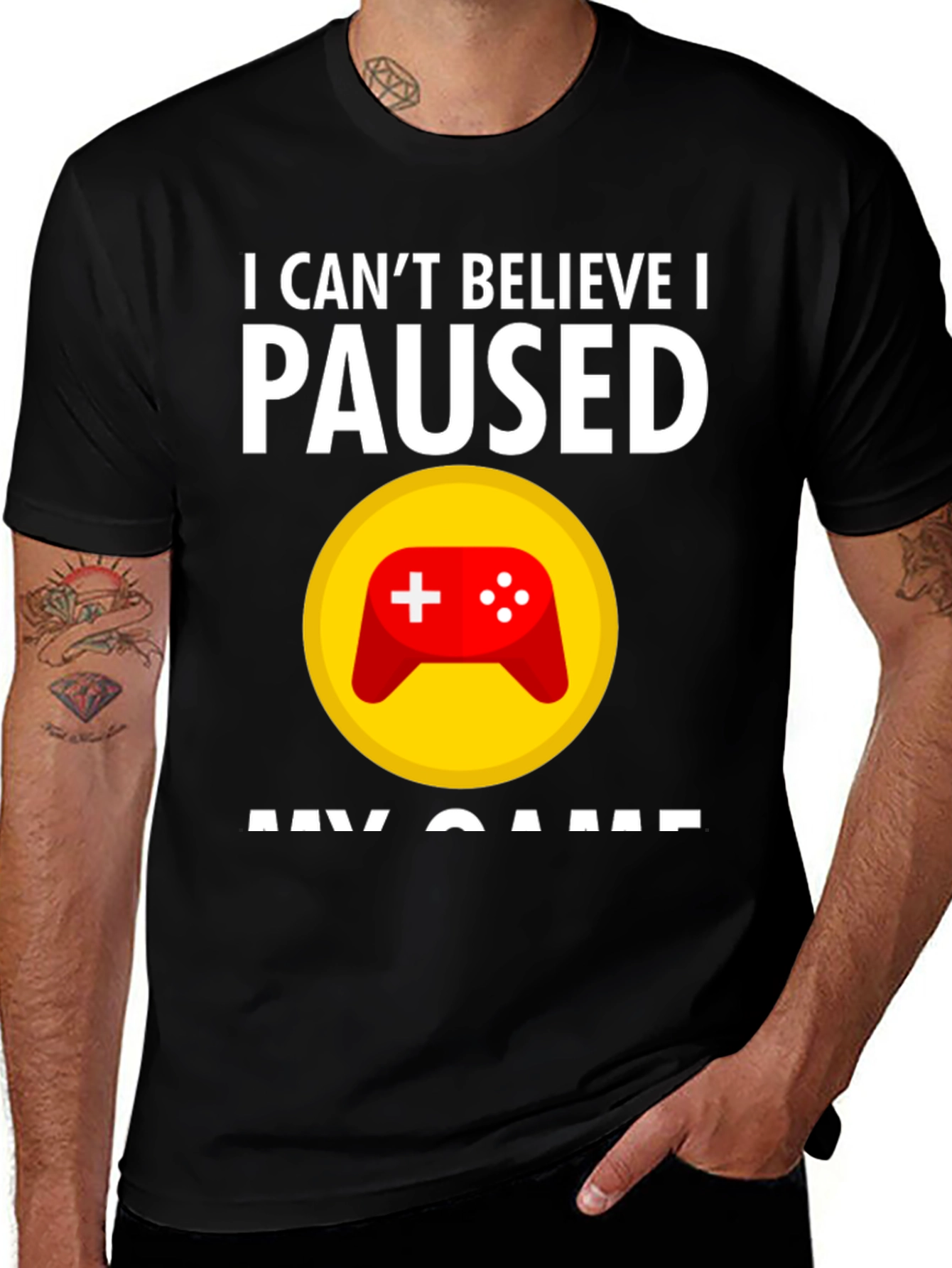 Gamer T-Shirt - Paused My Game Tee