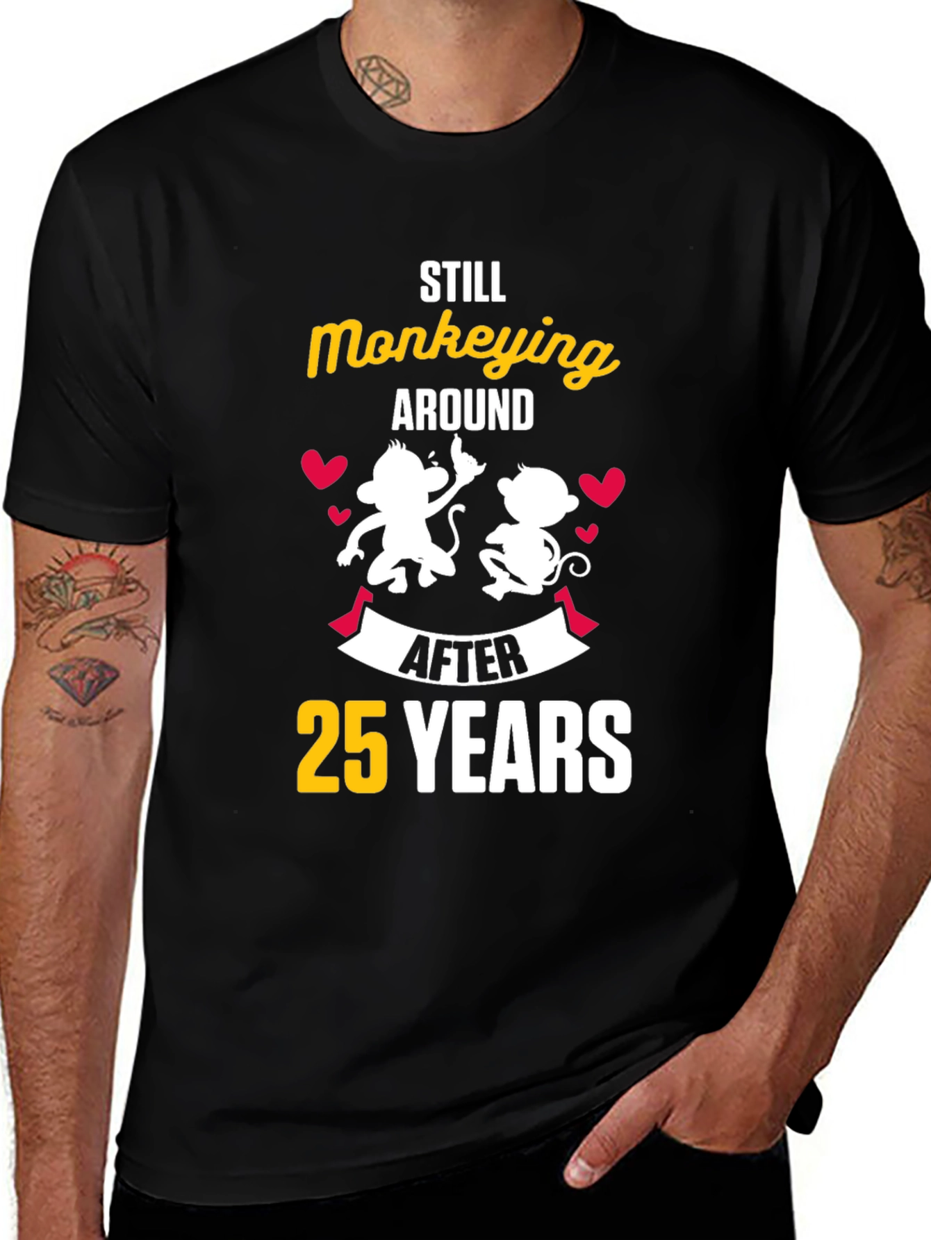 Variant 27 of Monkeying Around Anniversary T-Shirt - 25 Years