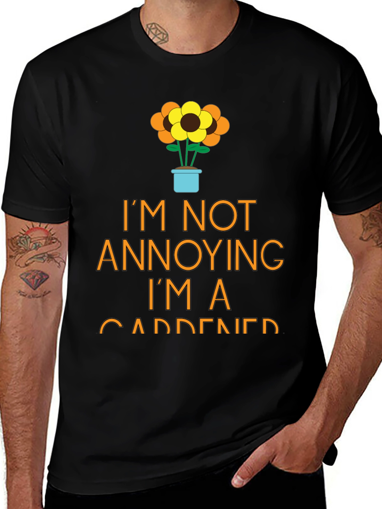 Variant 3 of Gardener T-Shirt - I'm Not Annoying Funny Garden Tee