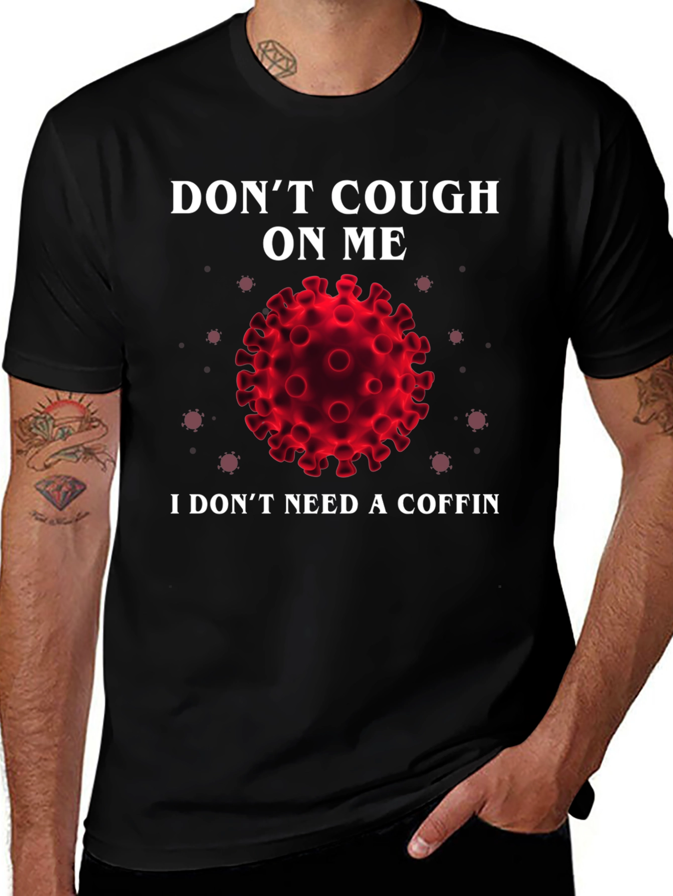 Variant 5 of Don't Cough On Me Graphic T-Shirt