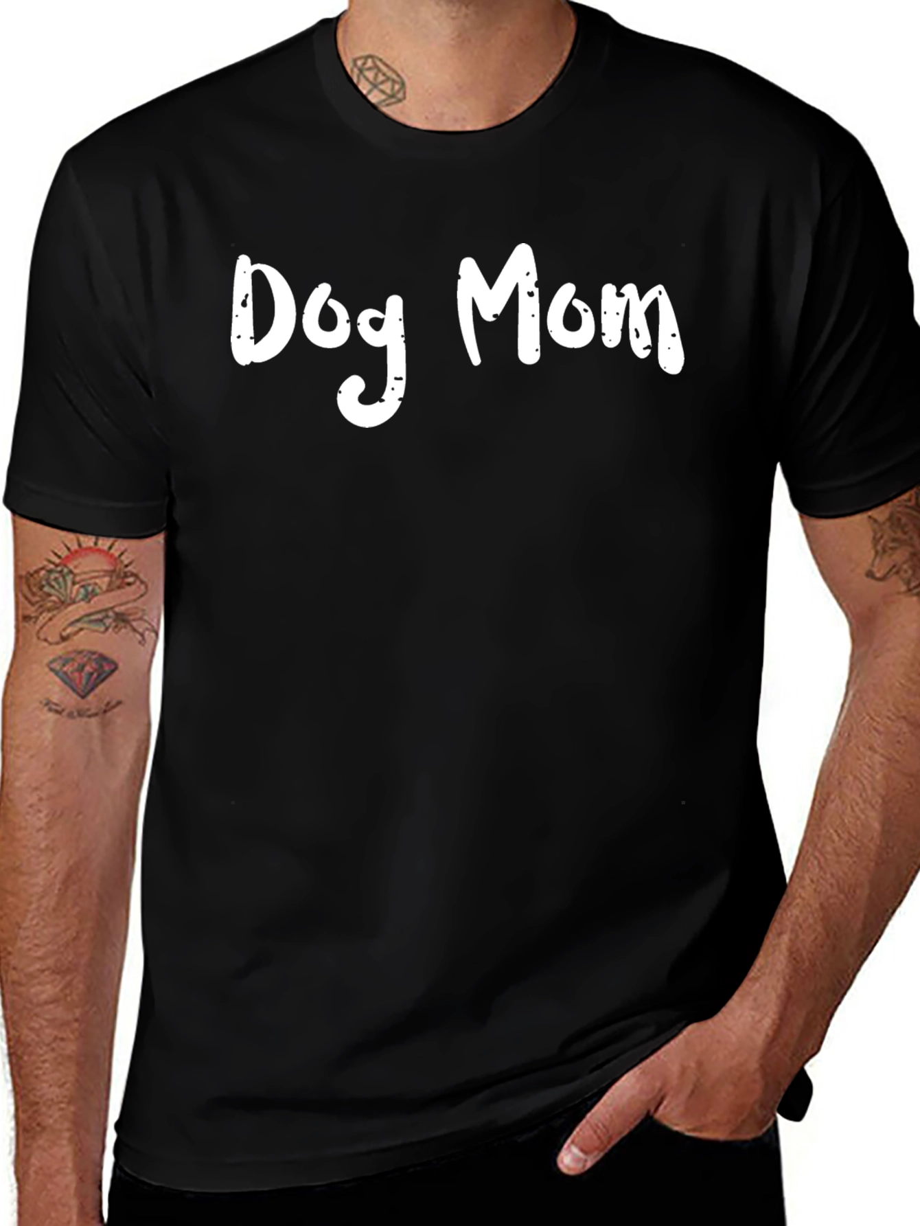 Dog Mom T-Shirt -  Comfortable Casual Tee