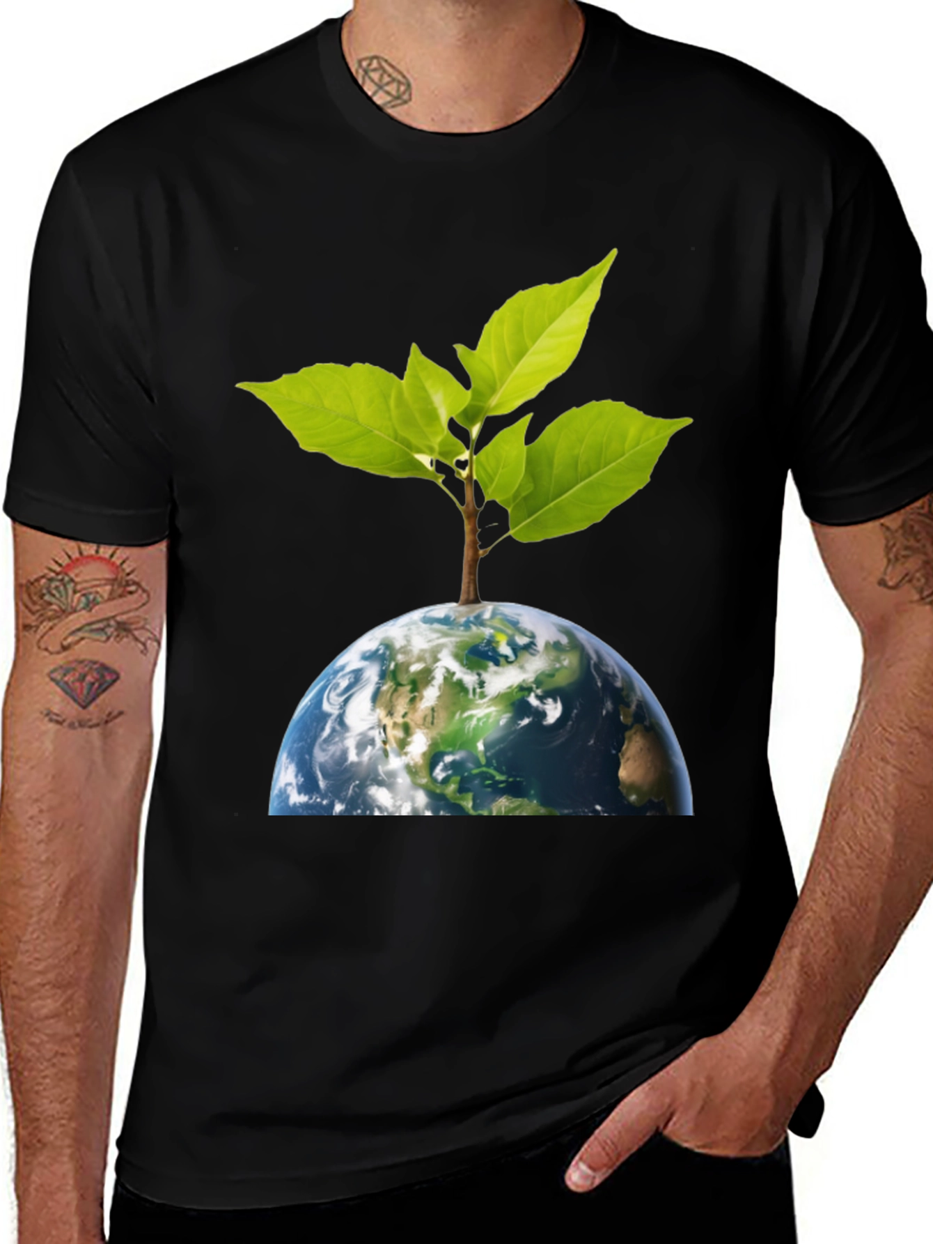 Variant 28 of Eco-Friendly Earth Day T-Shirt