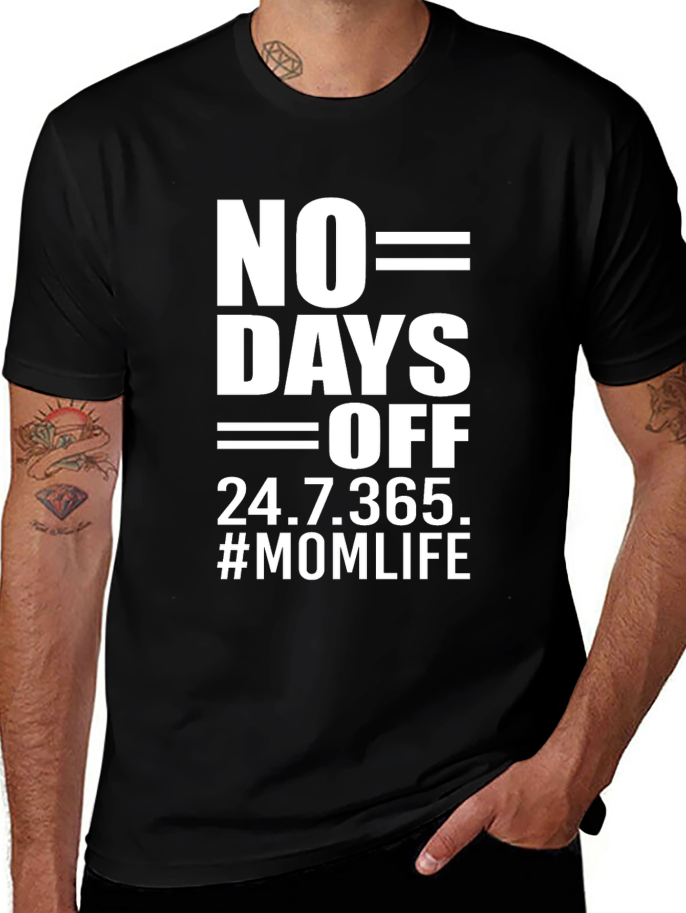 Variant 23 of No Days Off Mom Life T-Shirt