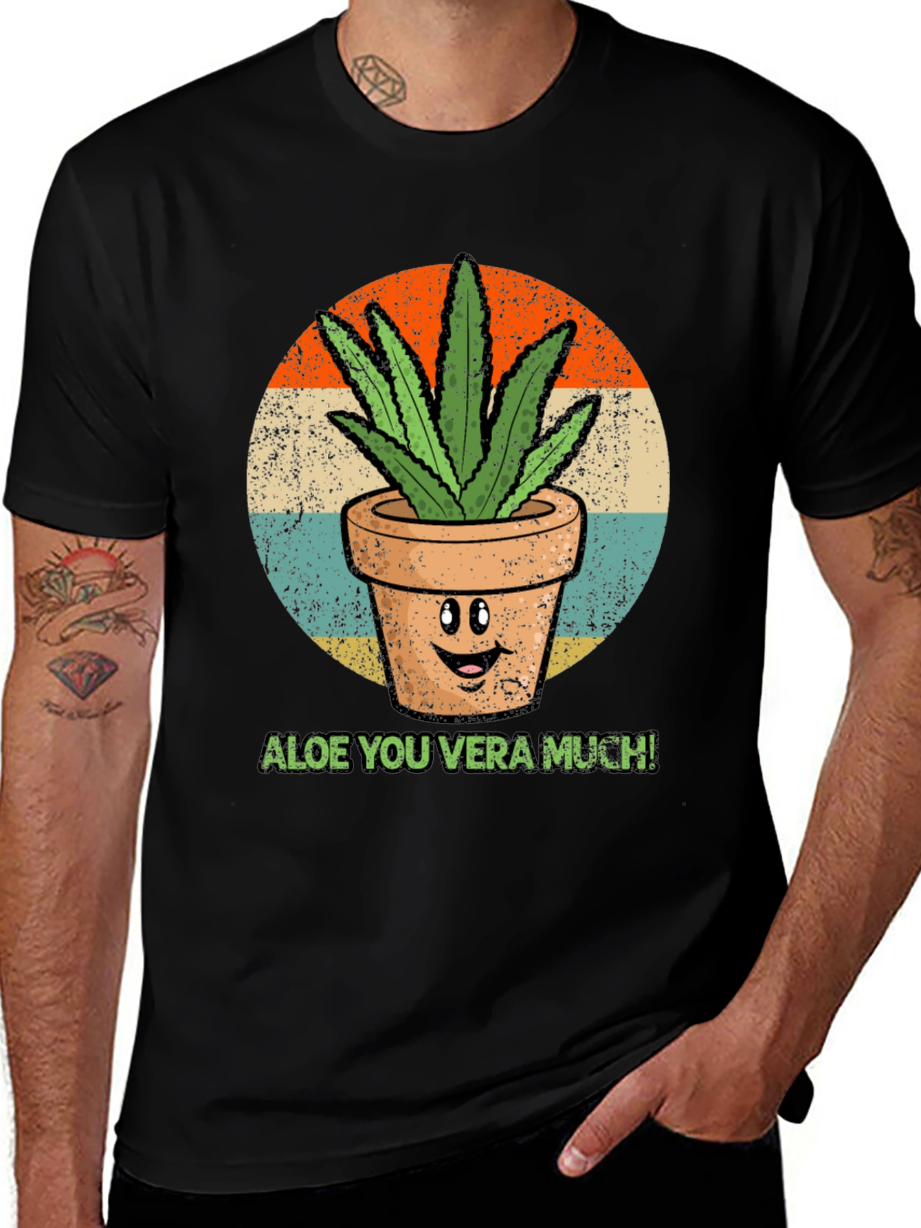 Variant 16 of Aloe You Vera Much Graphic Tee