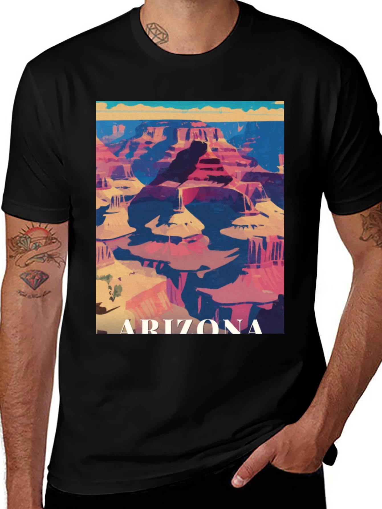 Variant 28 of Arizona Grand Canyon Graphic Tee