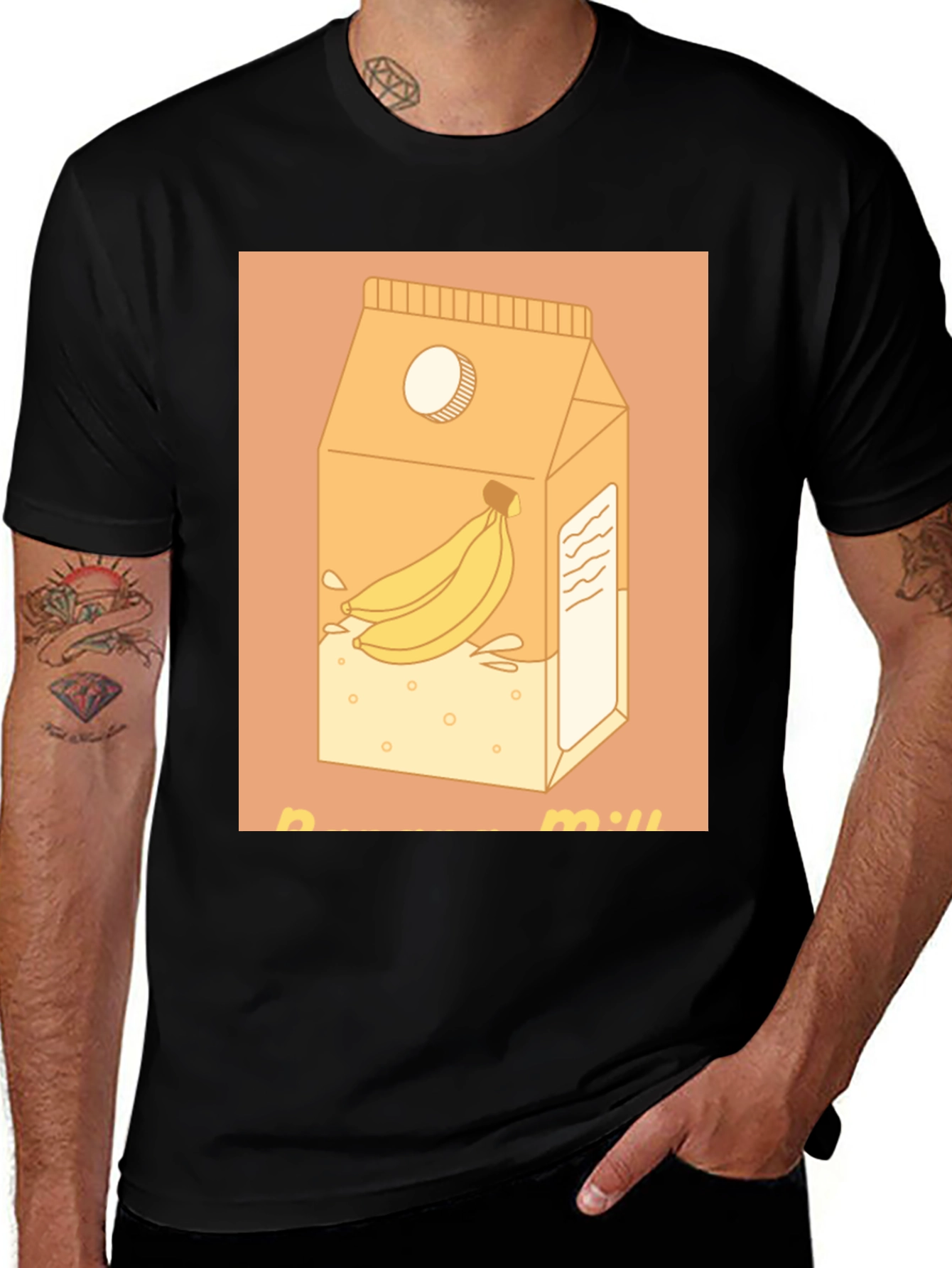 Variant 29 of Banana Milk Graphic Tee
