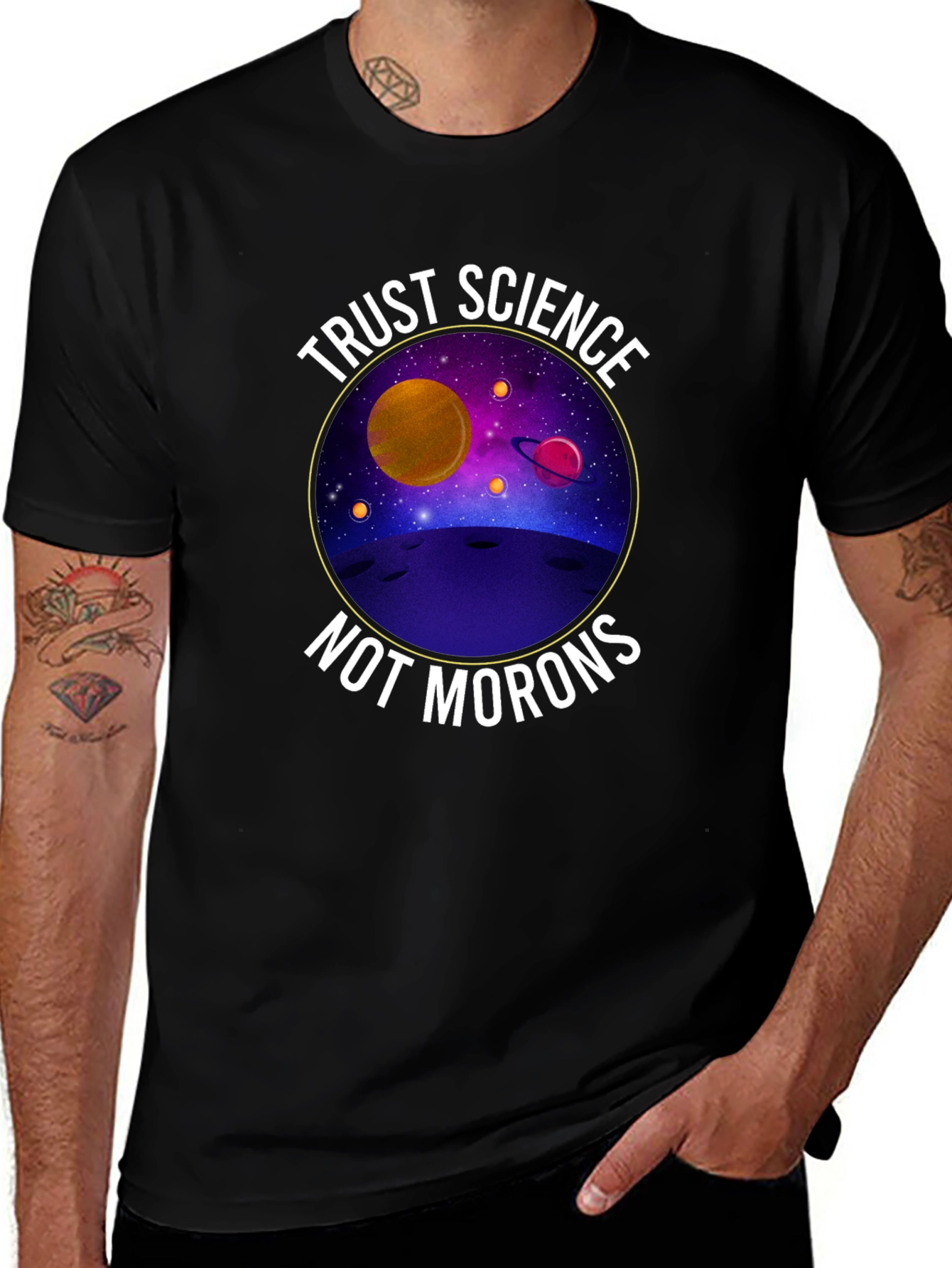 Variant 18 of Trust Science Graphic Tee - Science Lover T-Shirt