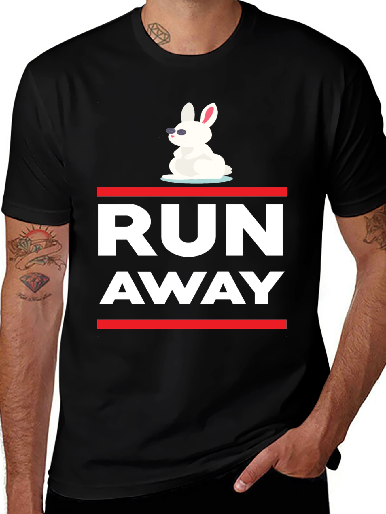 Variant 18 of Run Away Bunny T-Shirt