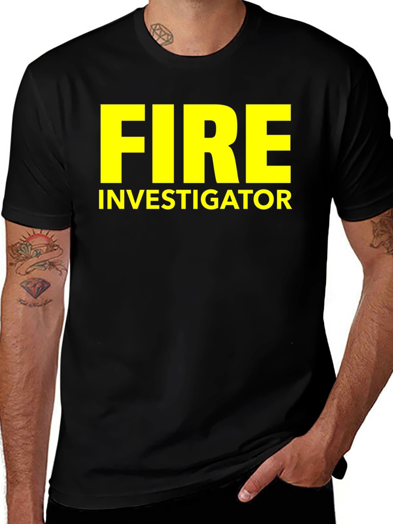 Variant 22 of Fire Investigator Graphic Tee