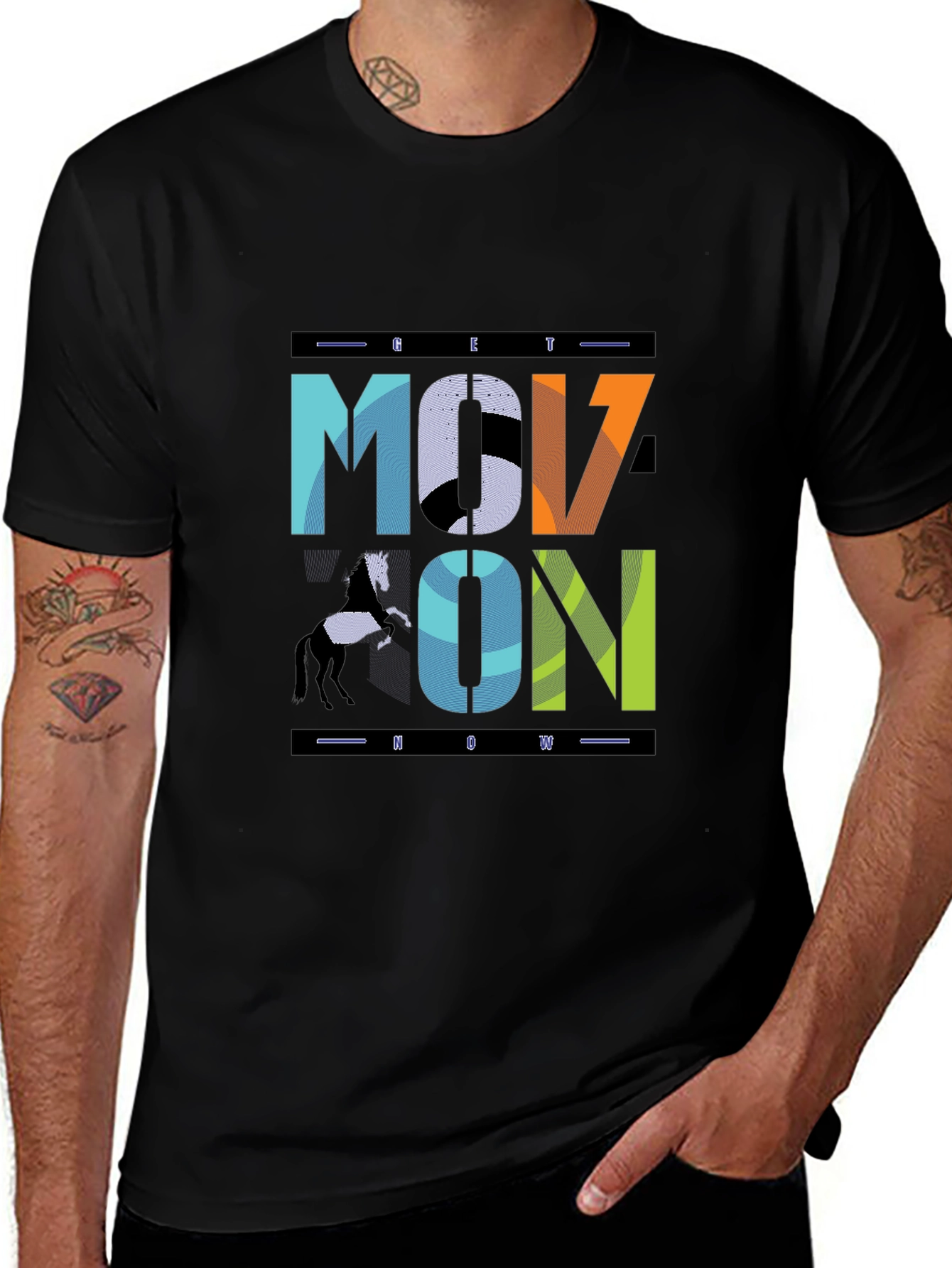 Variant 13 of Move On Graphic Tee - Stylish Comfort