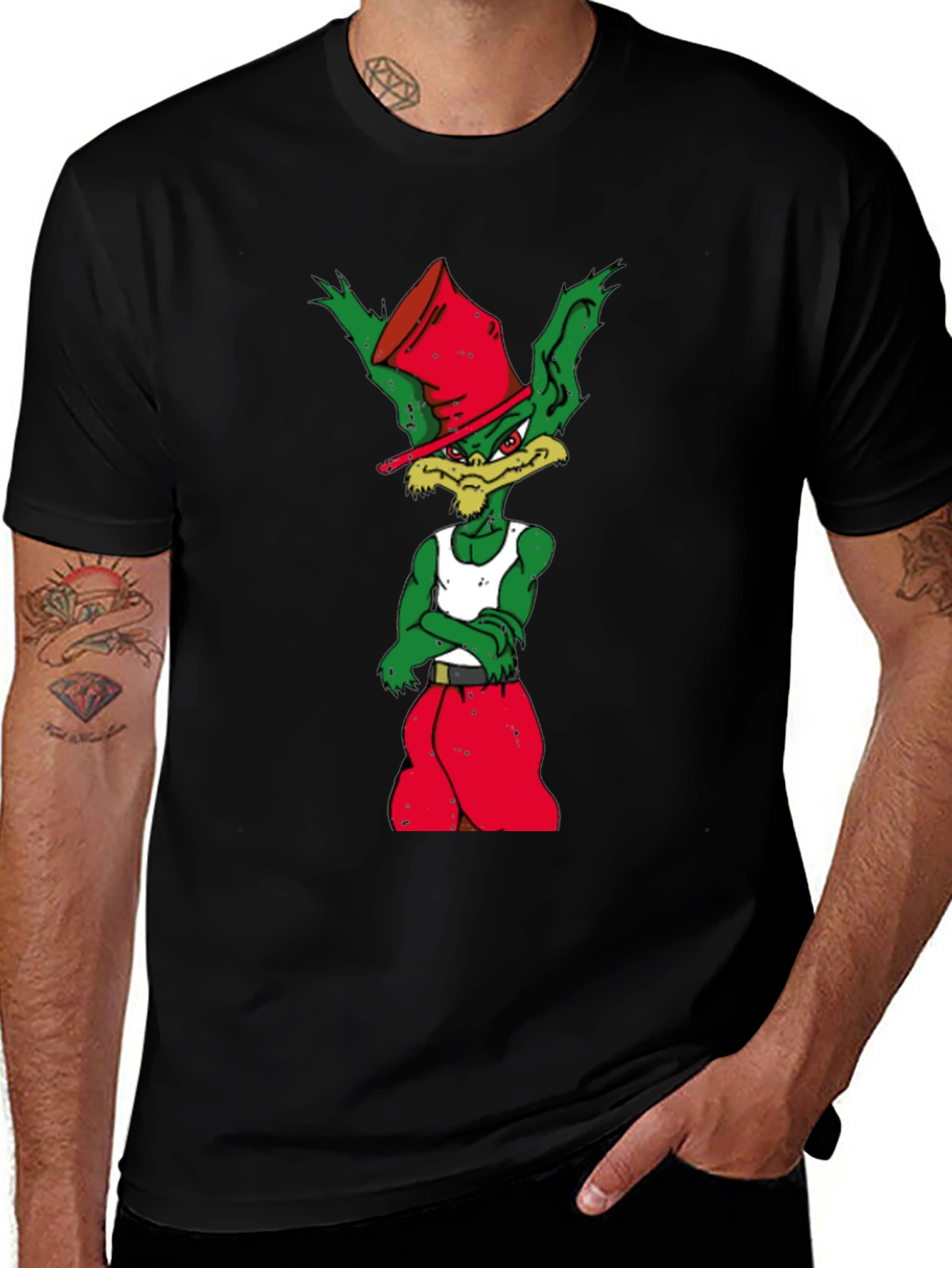 Variant 24 of Novelty Cartoon Goblin Graphic Tee