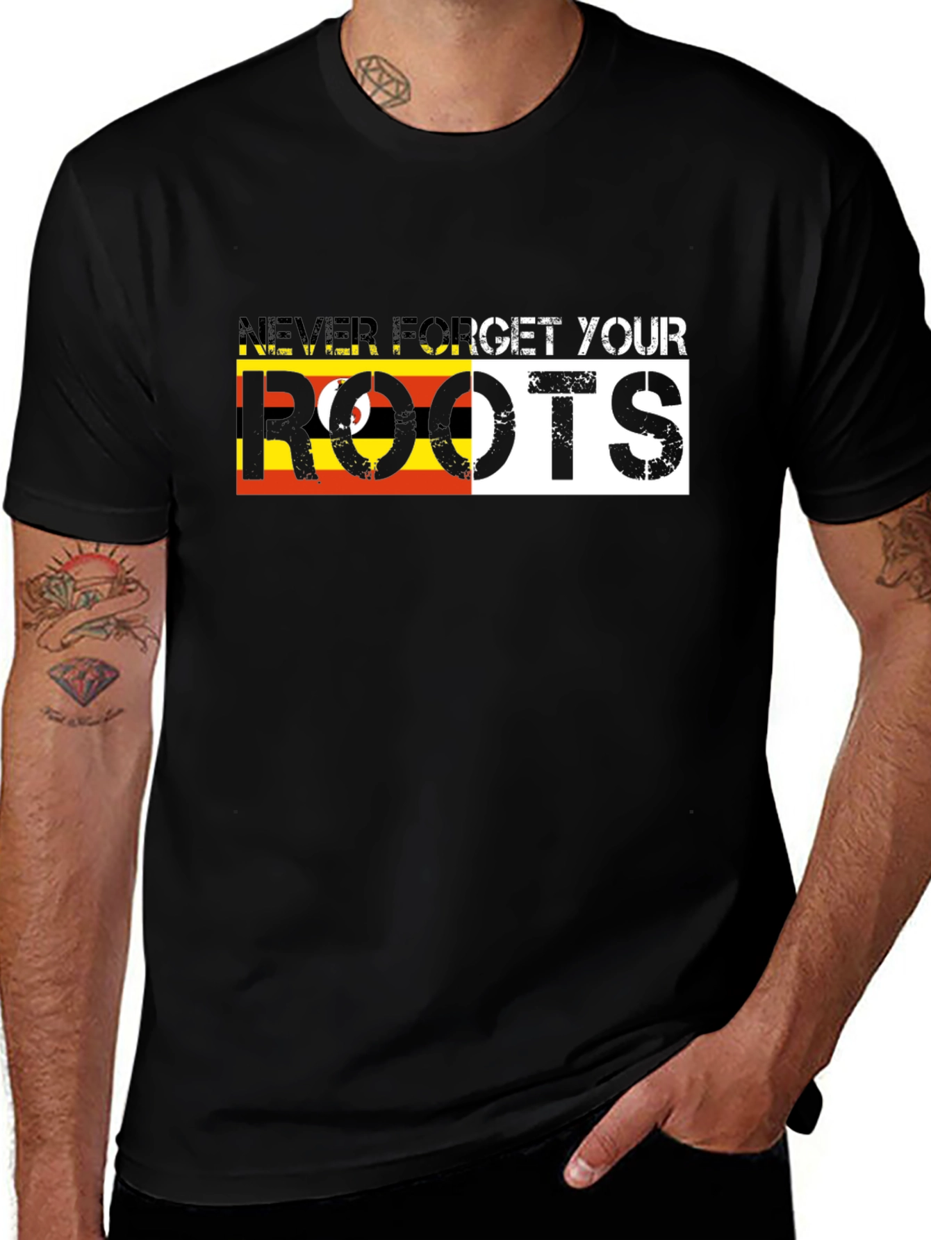 Variant 21 of Never Forget Your Roots T-Shirt