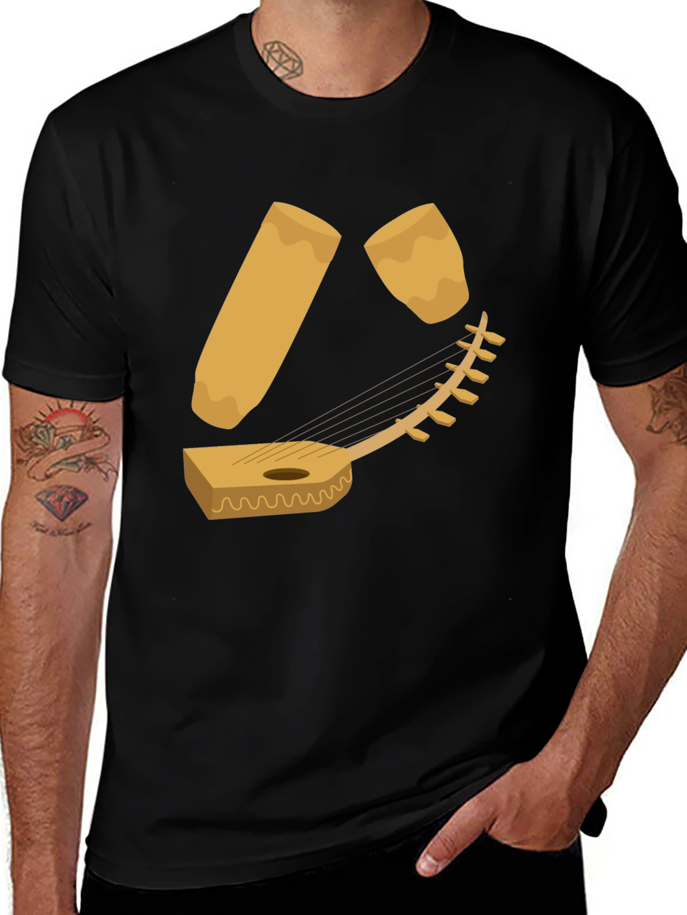 Novelty Oud T-Shirt - Unique Musical Instrument Tee
