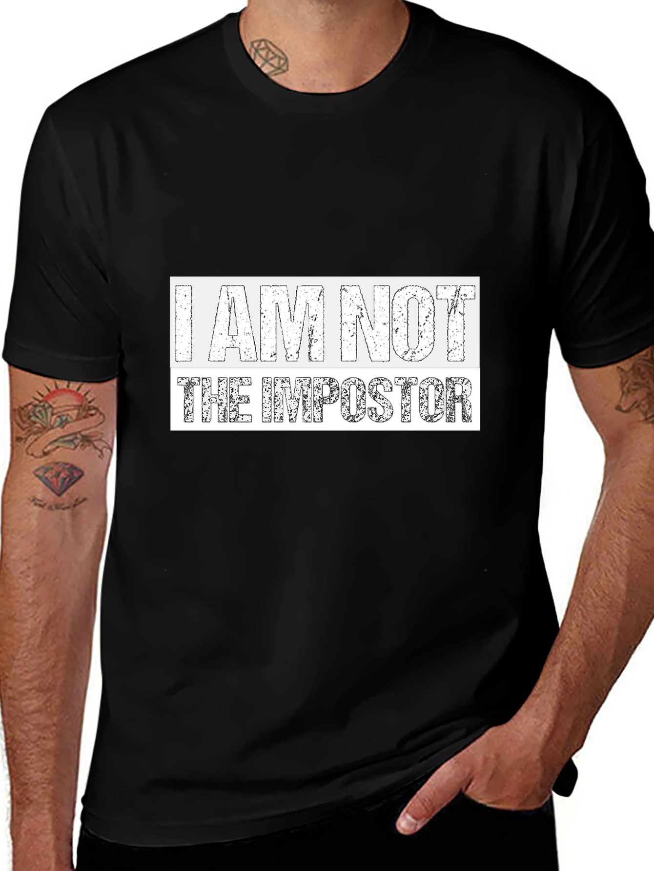 Variant 29 of I AM NOT THE IMPOSTOR T-Shirt