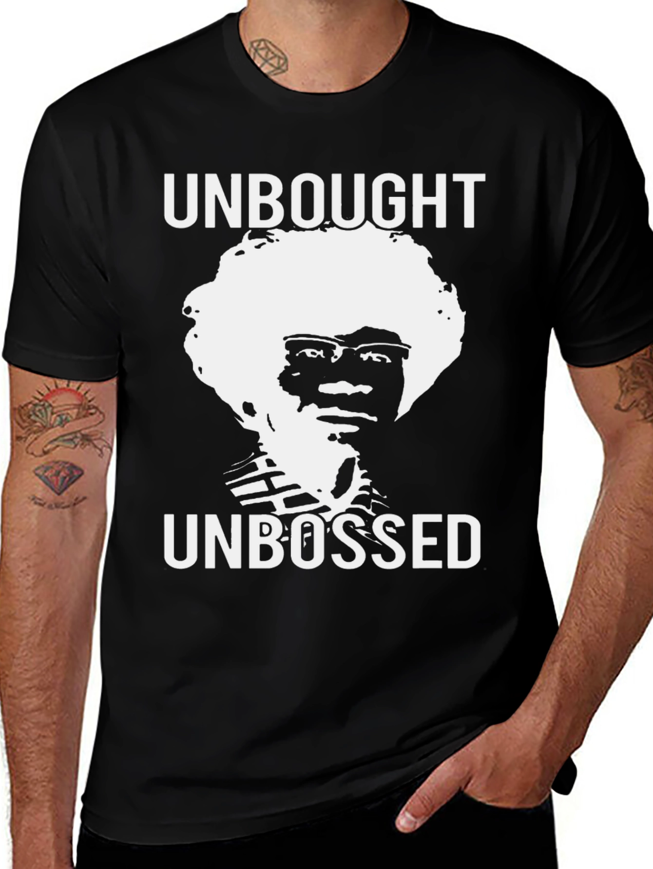 Unbought Unbossed Black History T-Shirt