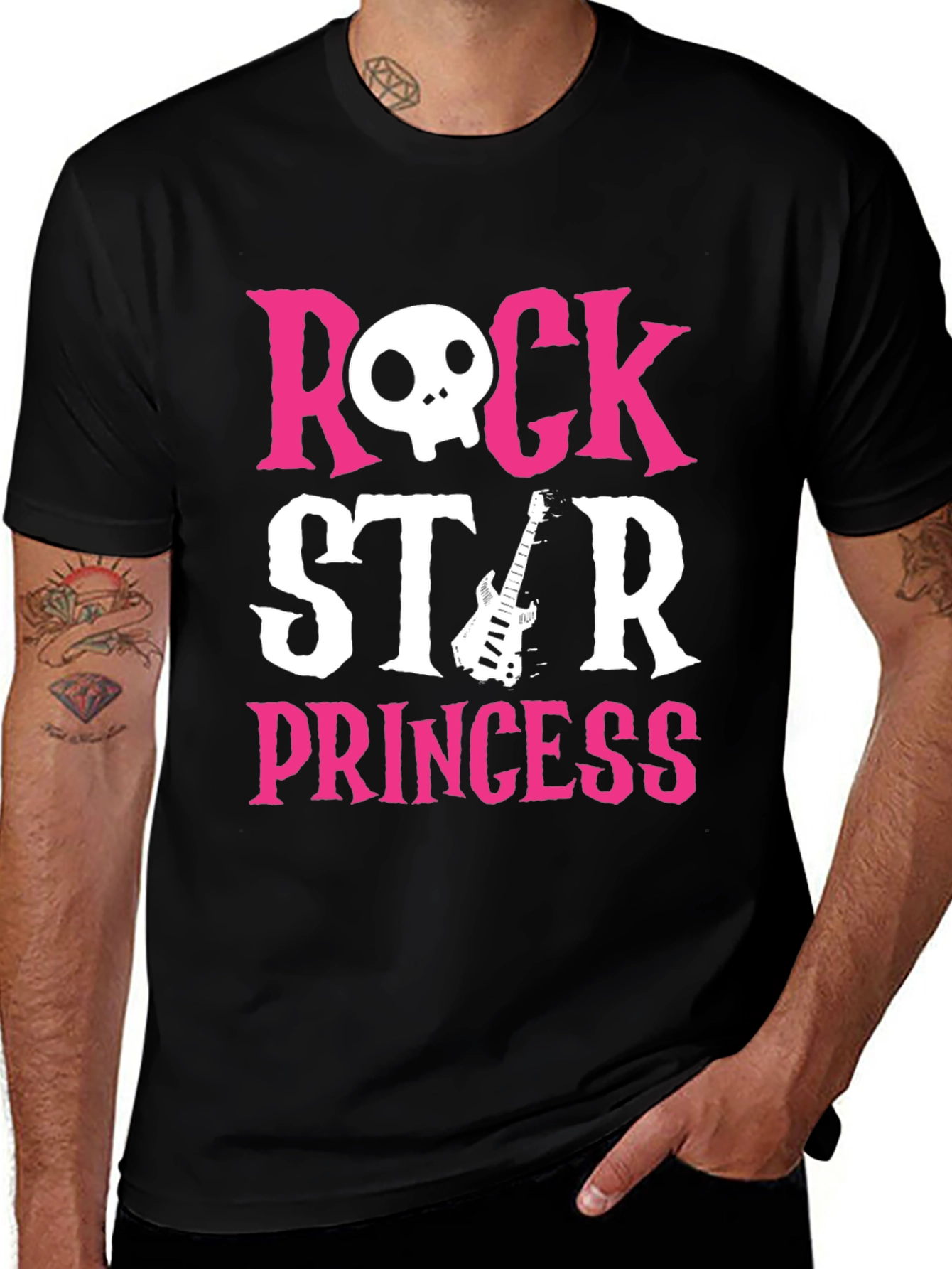 Rock Star Princess Graphic T-Shirt