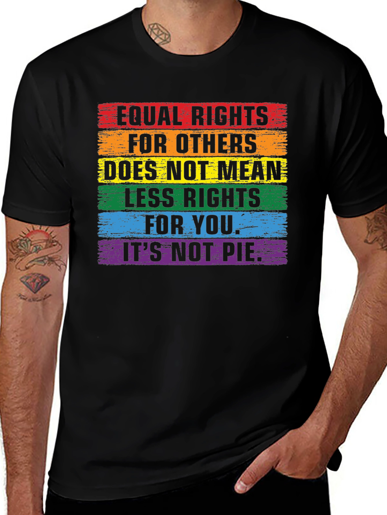Variant 10 of Equal Rights Pride T-Shirt