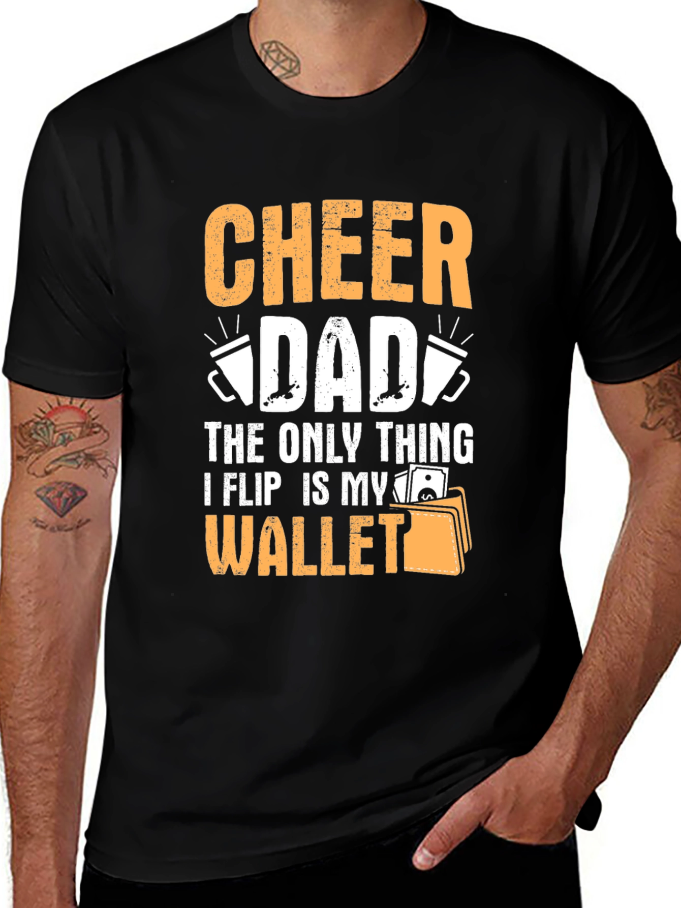 Variant 30 of Cheer Dad T-Shirt - Funny Dad Gift