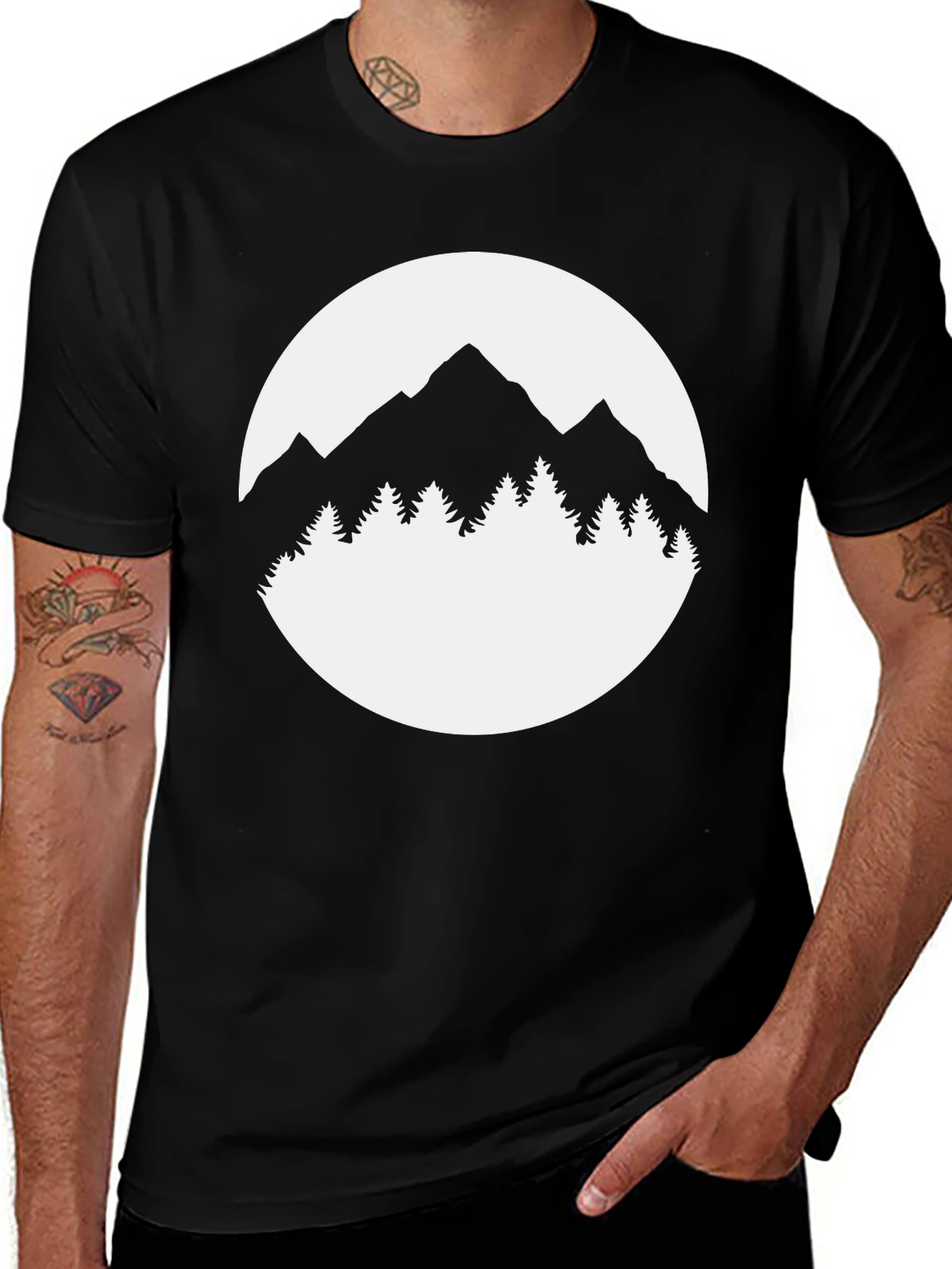 Mountain Peak Graphic Tee - Stylish & Comfortable