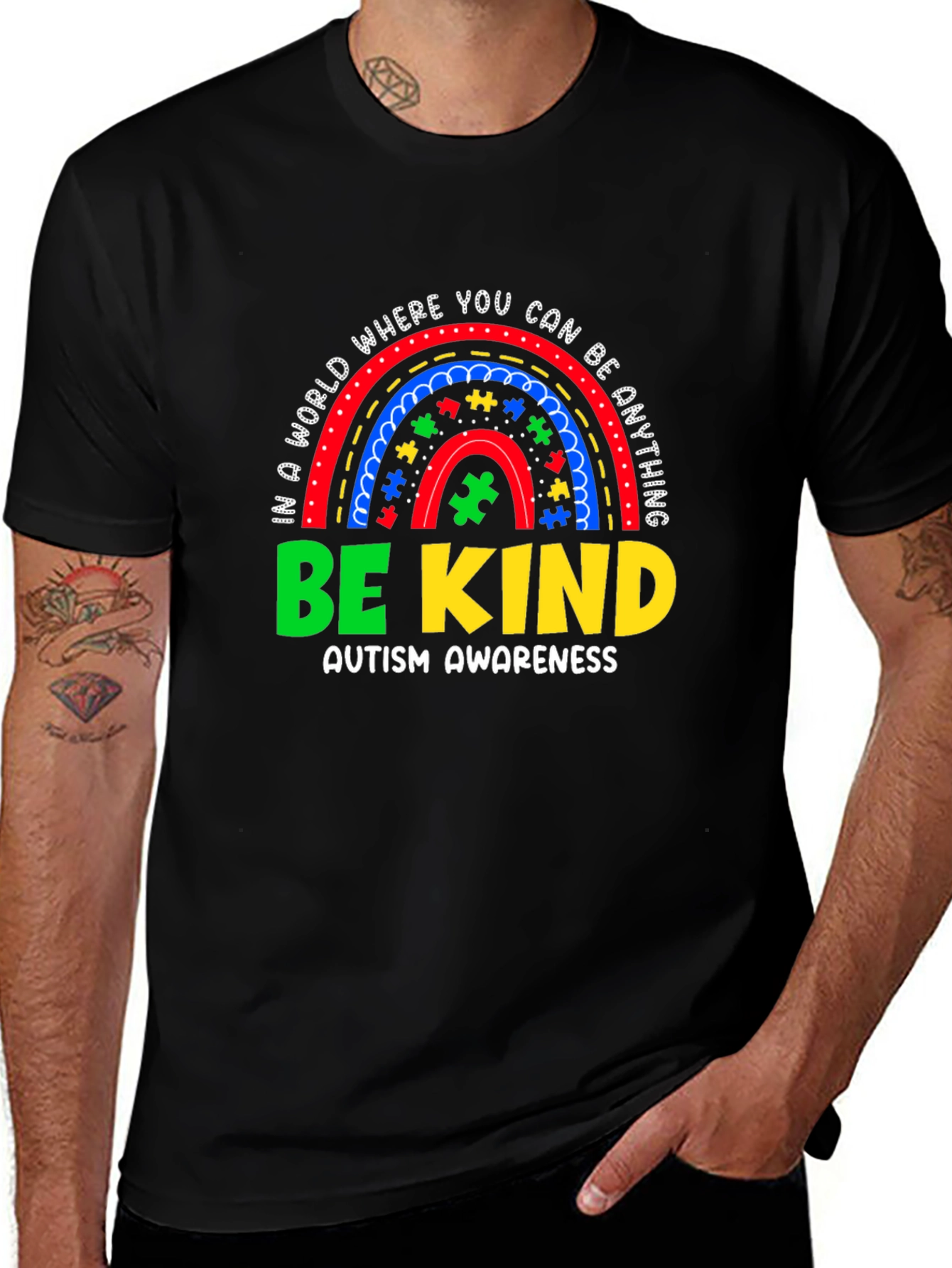 Be Kind Autism Awareness T-Shirt