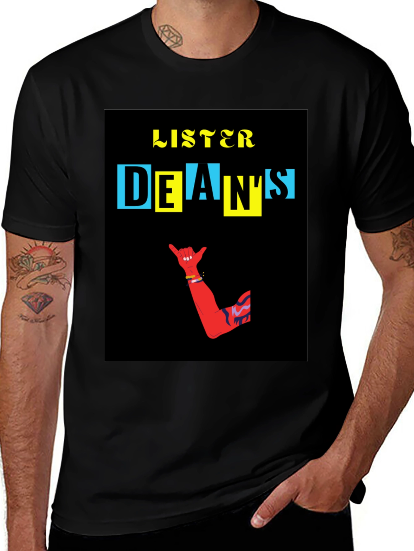 Variant 15 of Cool Graphic T-Shirt - Listener Dean's Design