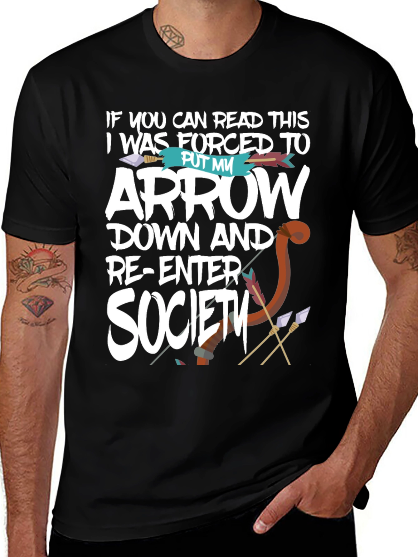 Variant 19 of Arrow Humor T-Shirt