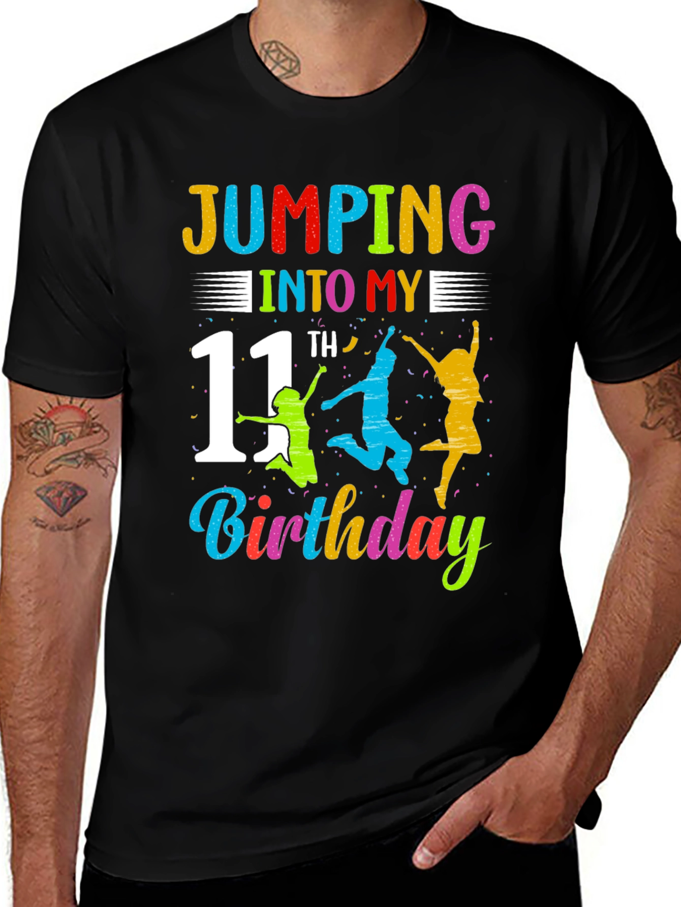 Jumping Into My 11th Birthday T-Shirt