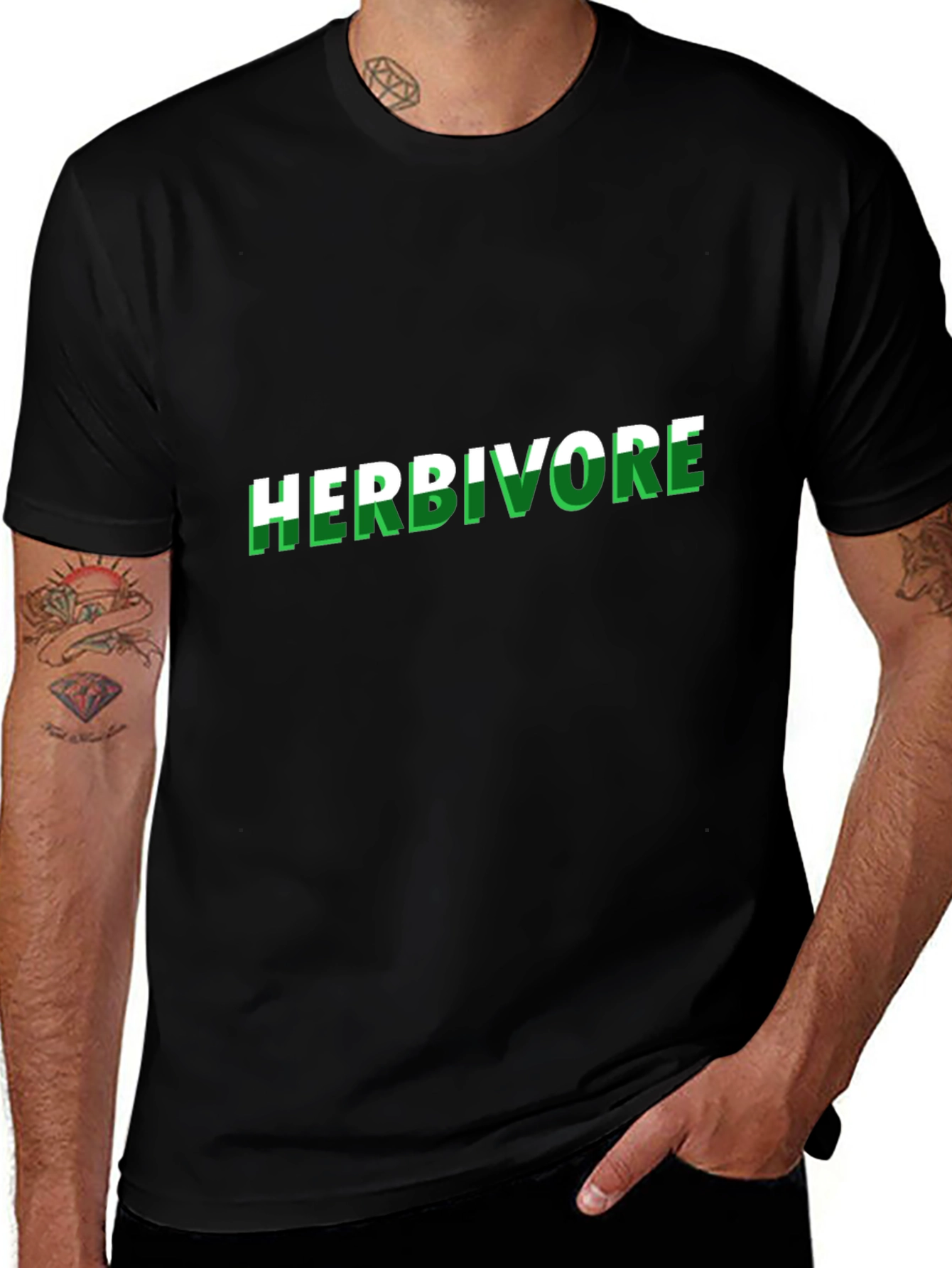 Herbivore Graphic Tee - Vegan Lifestyle Shirt