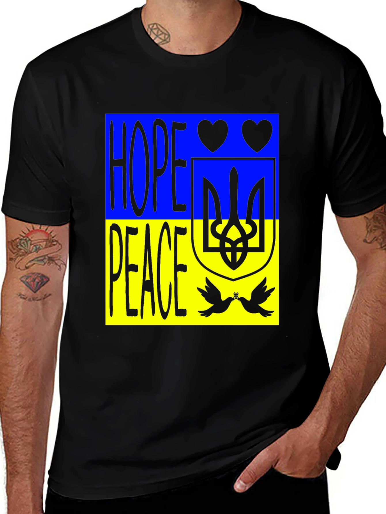 Ukraine Hope Peace T-Shirt
