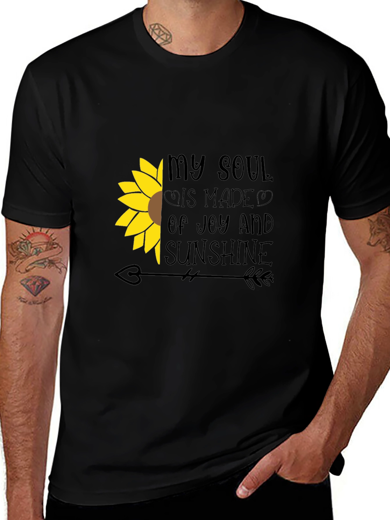 Variant 23 of Sunflower Soul T-Shirt - Joy and Sunshine Tee
