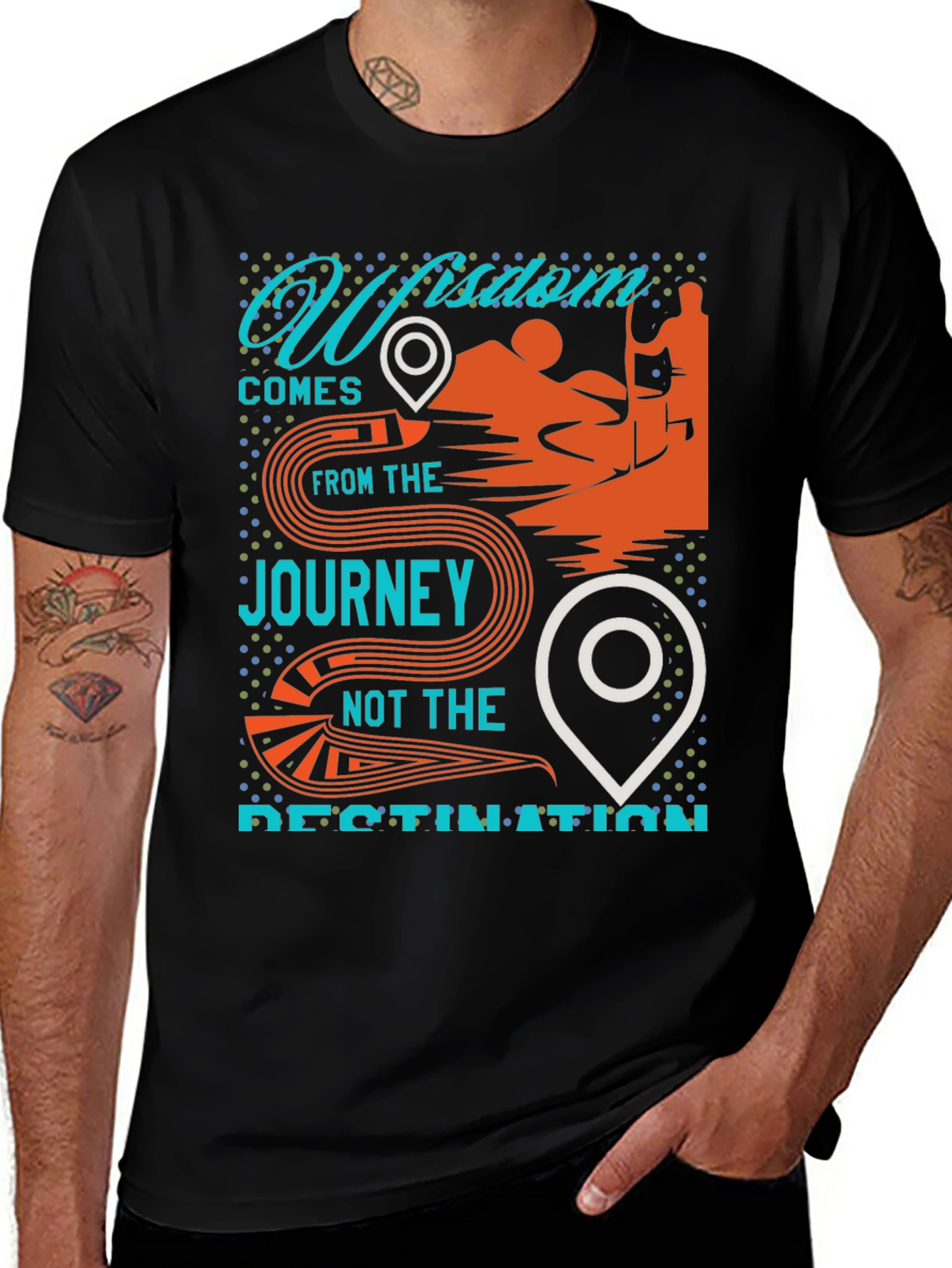 Variant 13 of Wisdom Journey T-Shirt