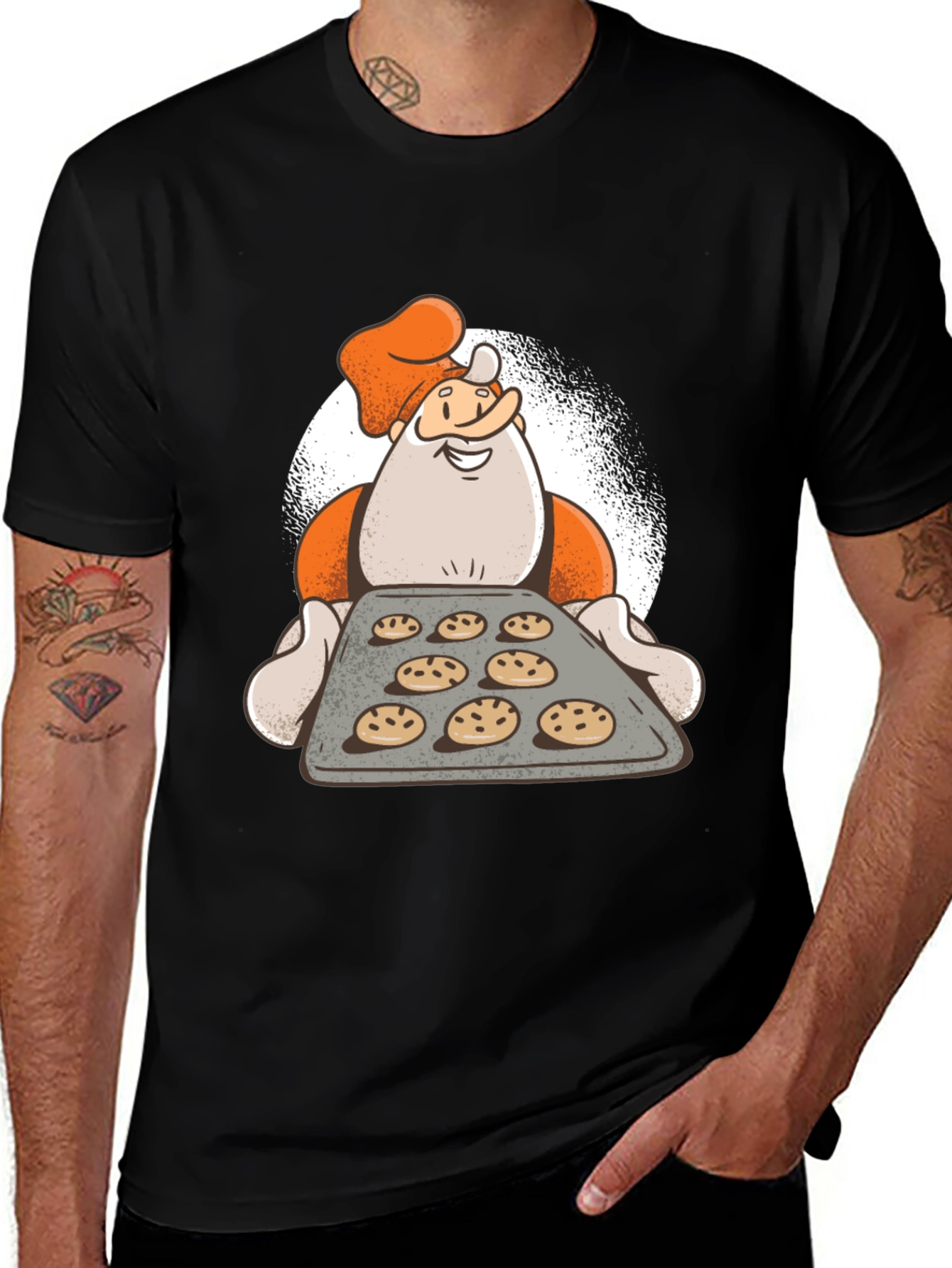 Variant 19 of Baker Santa T-Shirt