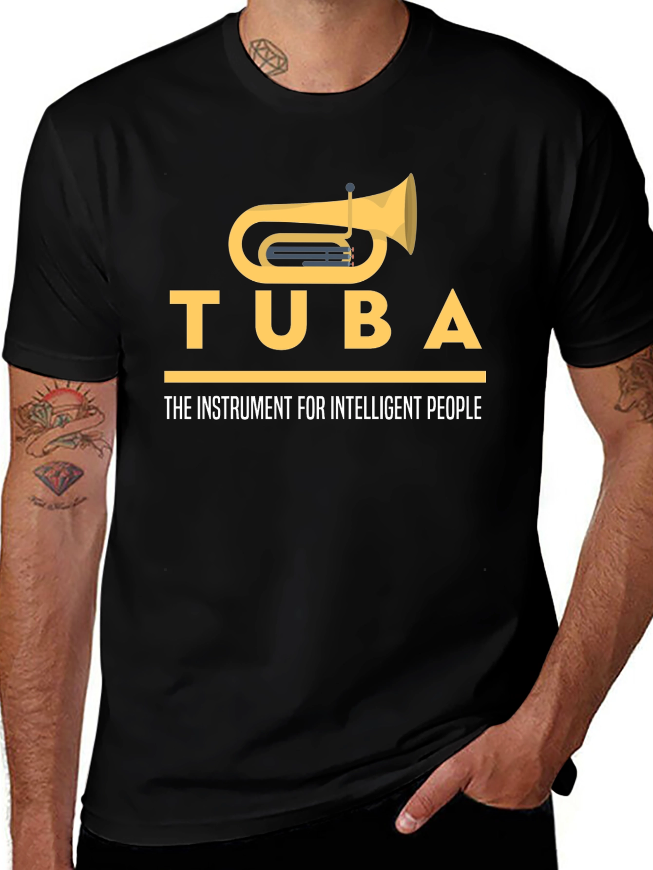 Tuba - Instrument for Intelligent People T-Shirt