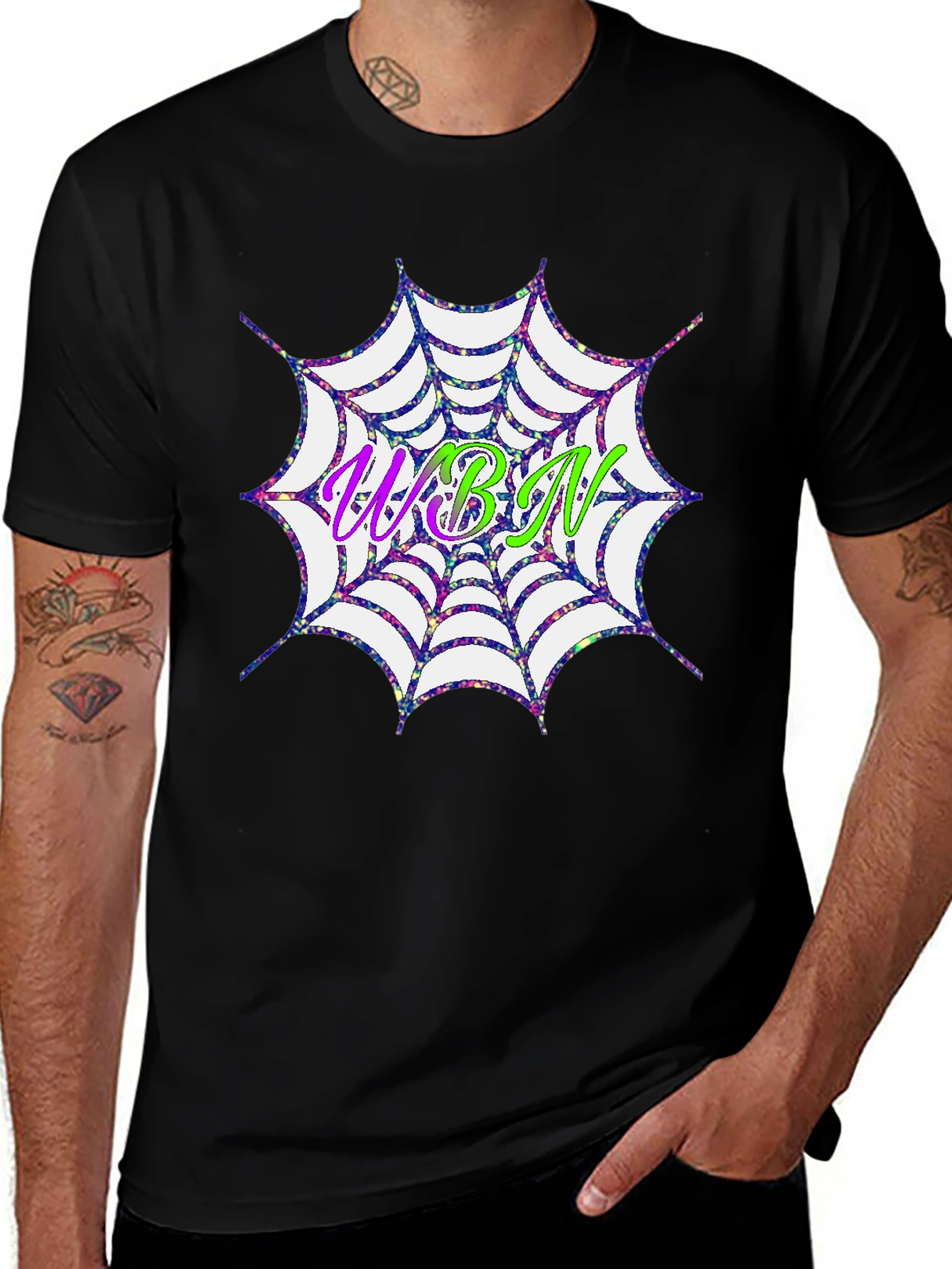 WBN Spiderweb T-Shirt - Halloween or Everyday Wear