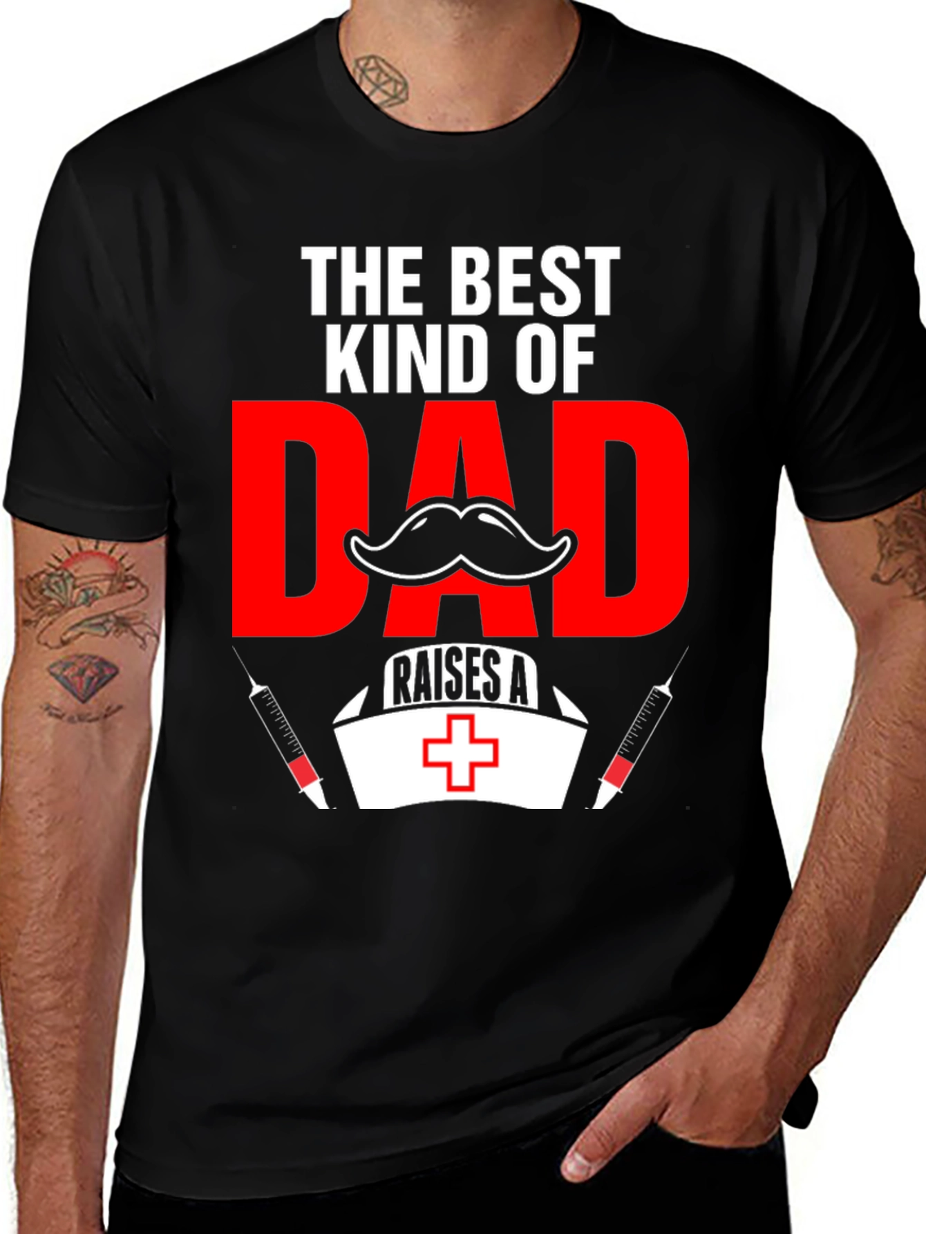 Variant 27 of Best Kind of Dad Nurse T-Shirt