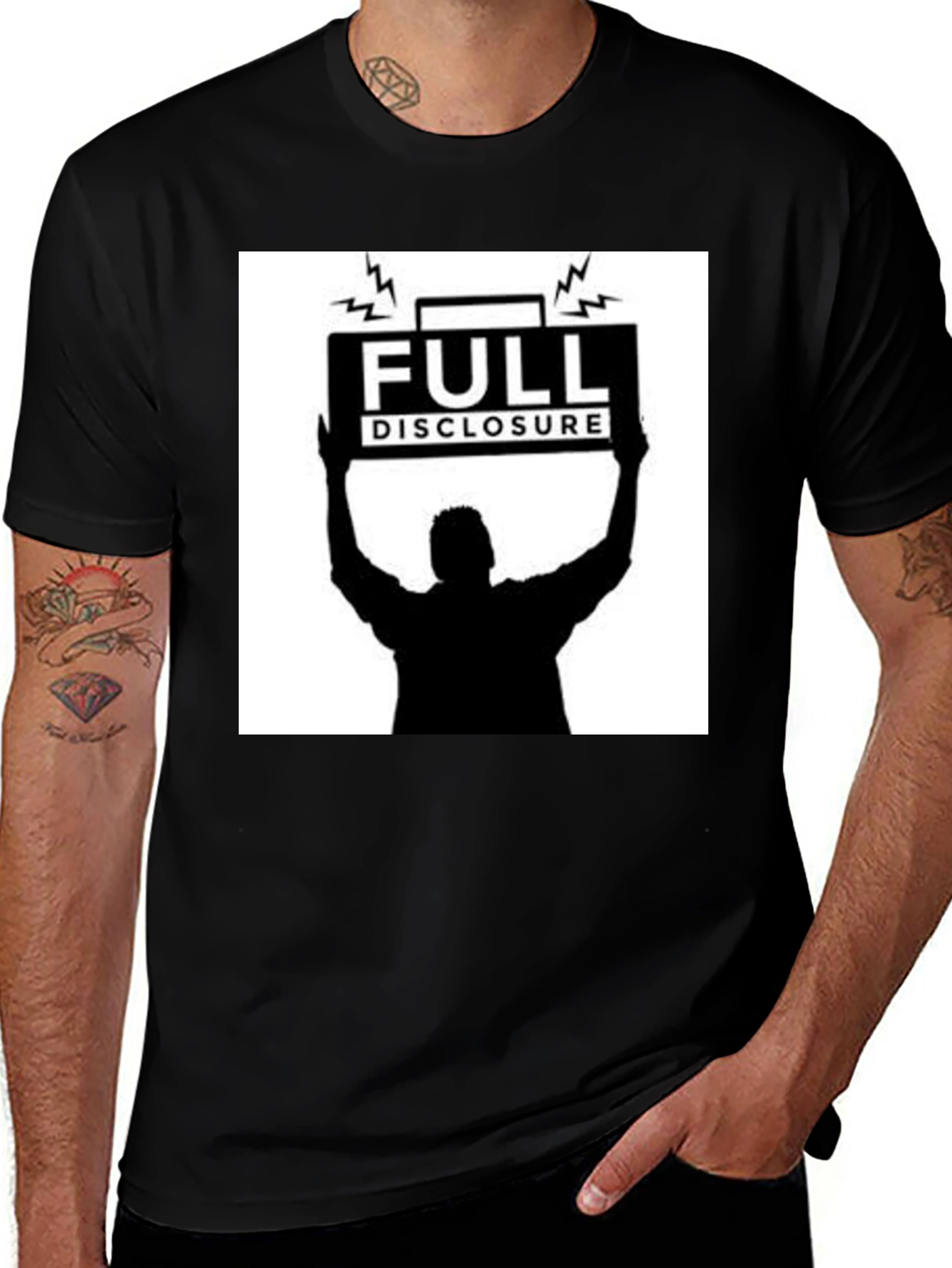 Variant 20 of Full Disclosure Graphic T-Shirt