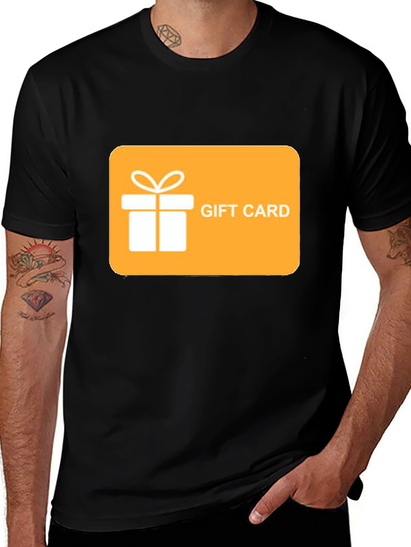 Variant 22 of Gift Card Tee - Unique Graphic Design