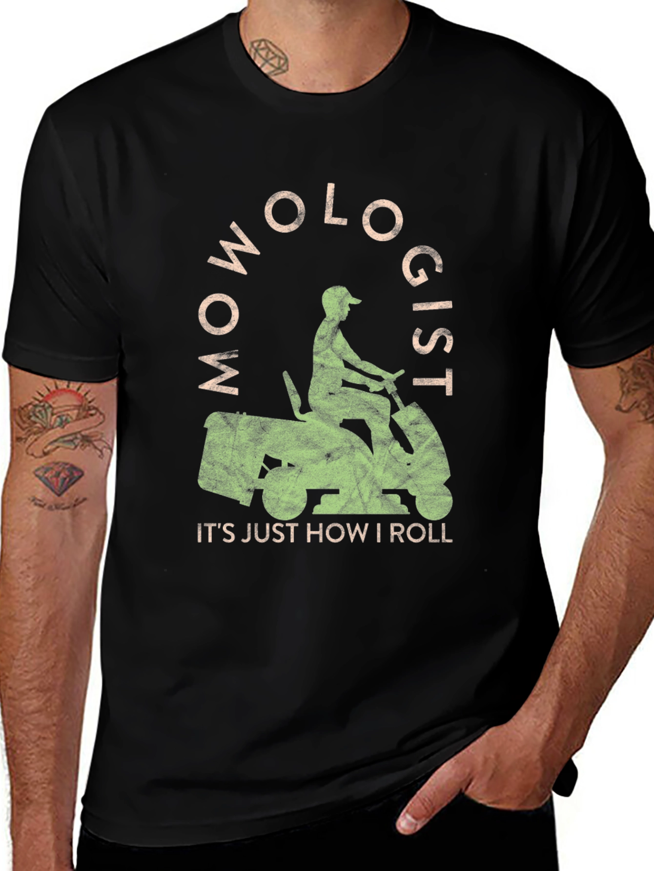 Variant 24 of Mowologist T-Shirt: It's Just How I Roll!