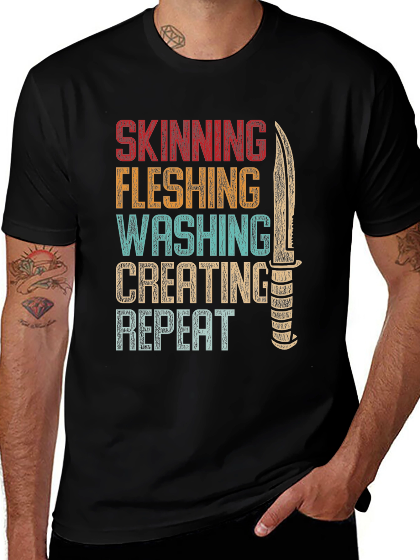 Variant 28 of Skinning, Fleshing, Washing, Repeat T-Shirt