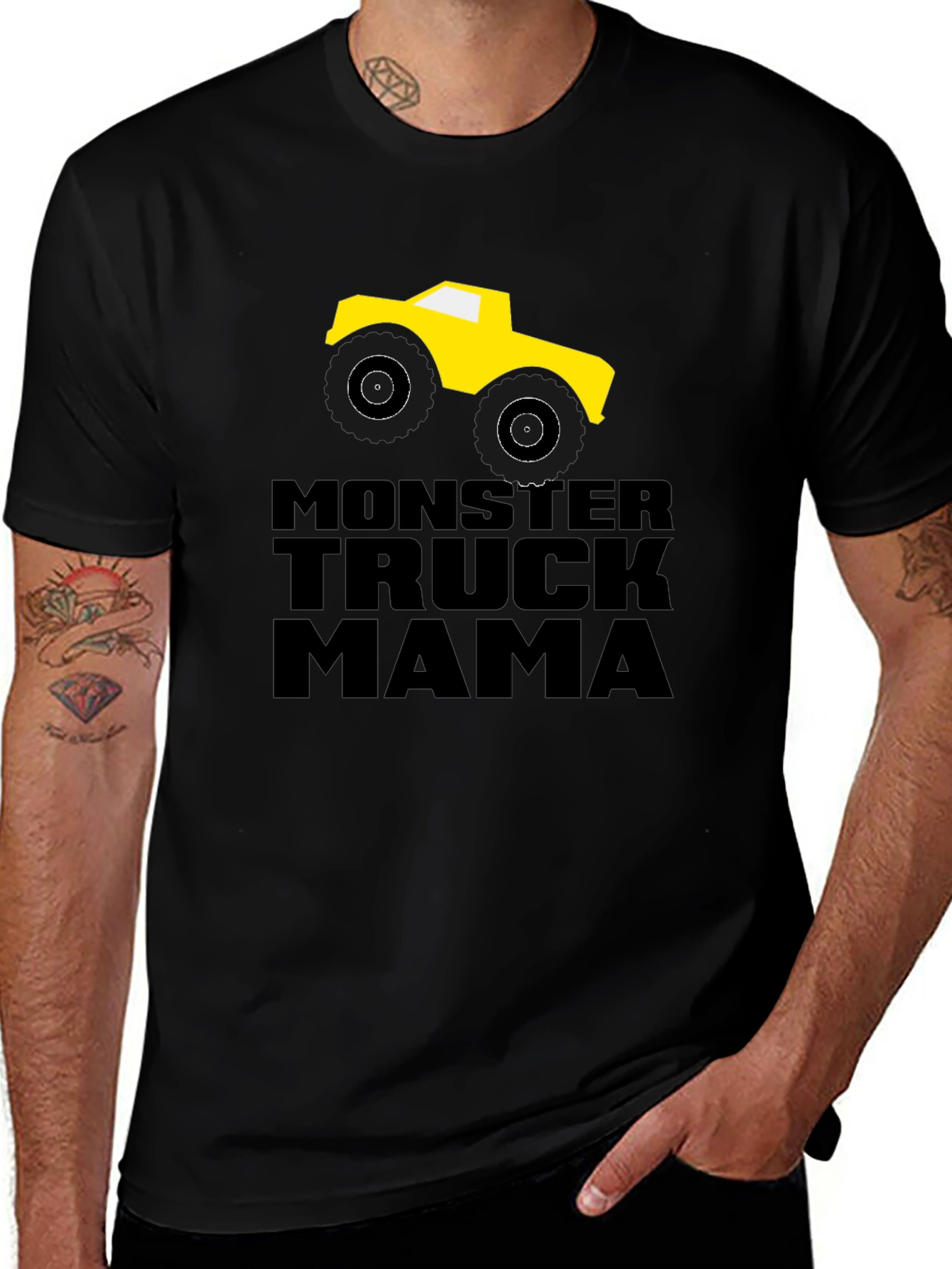 Variant 25 of Monster Truck Mama Graphic Tee