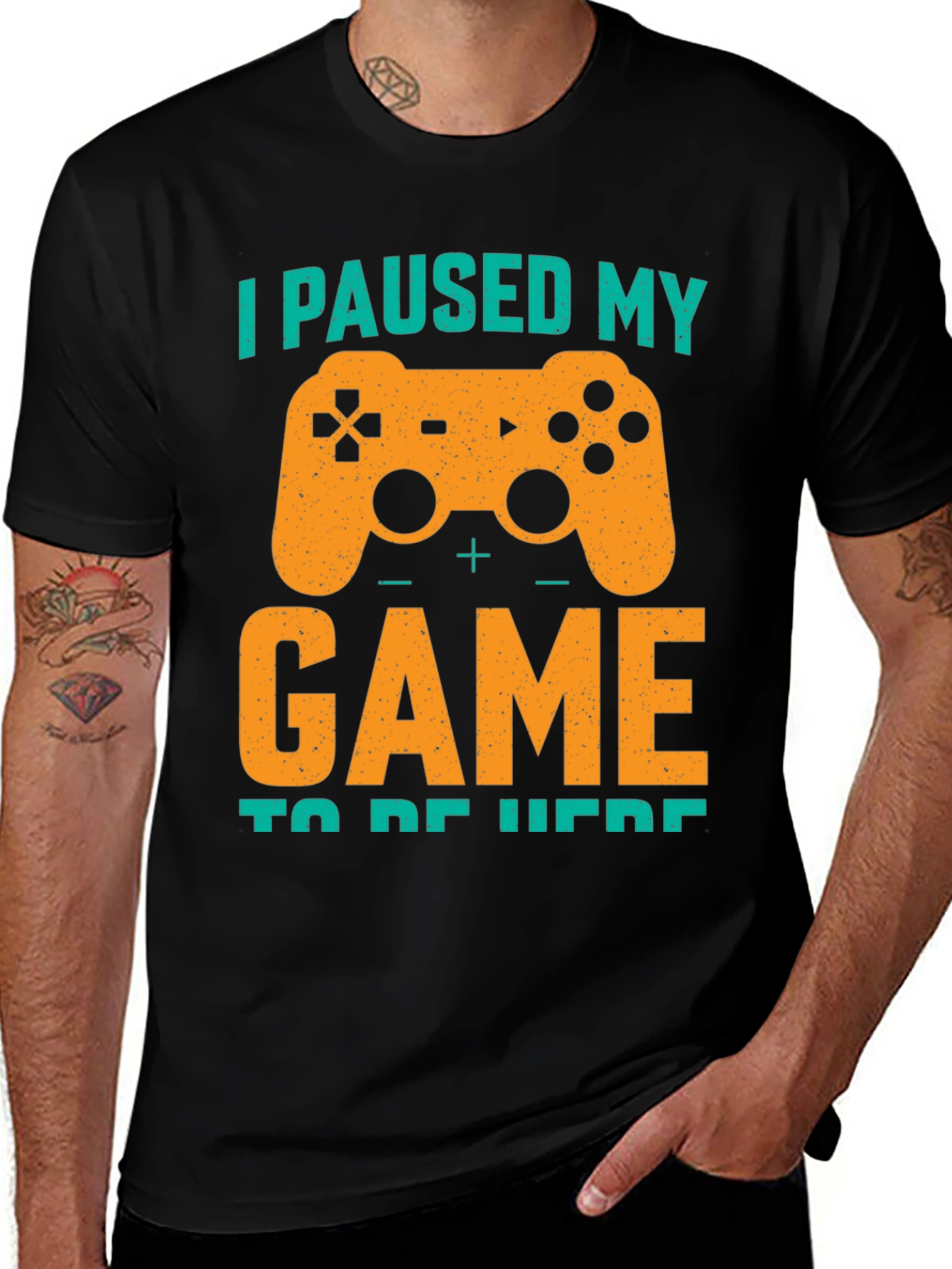 Variant 16 of I Paused My Game T-Shirt - Gamer Tee
